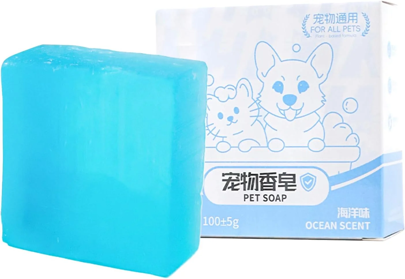 صابون قالبی سگ - پاک کننده چانه، صابون نظافت سگ - برای نژادهای کوچک، متوسط و بزرگ، بچه گربه، توله سگ، حمام، مسافرت، خانه، باغ، پناهگاه صابون قالبی سگ - پاک کننده چانه، صابون نظافت سگ - برای نژادهای کوچک، متوسط و بزرگ، بچه گربه، توله سگ، حمام، مسافرت، خانه، باغ، پناهگاه