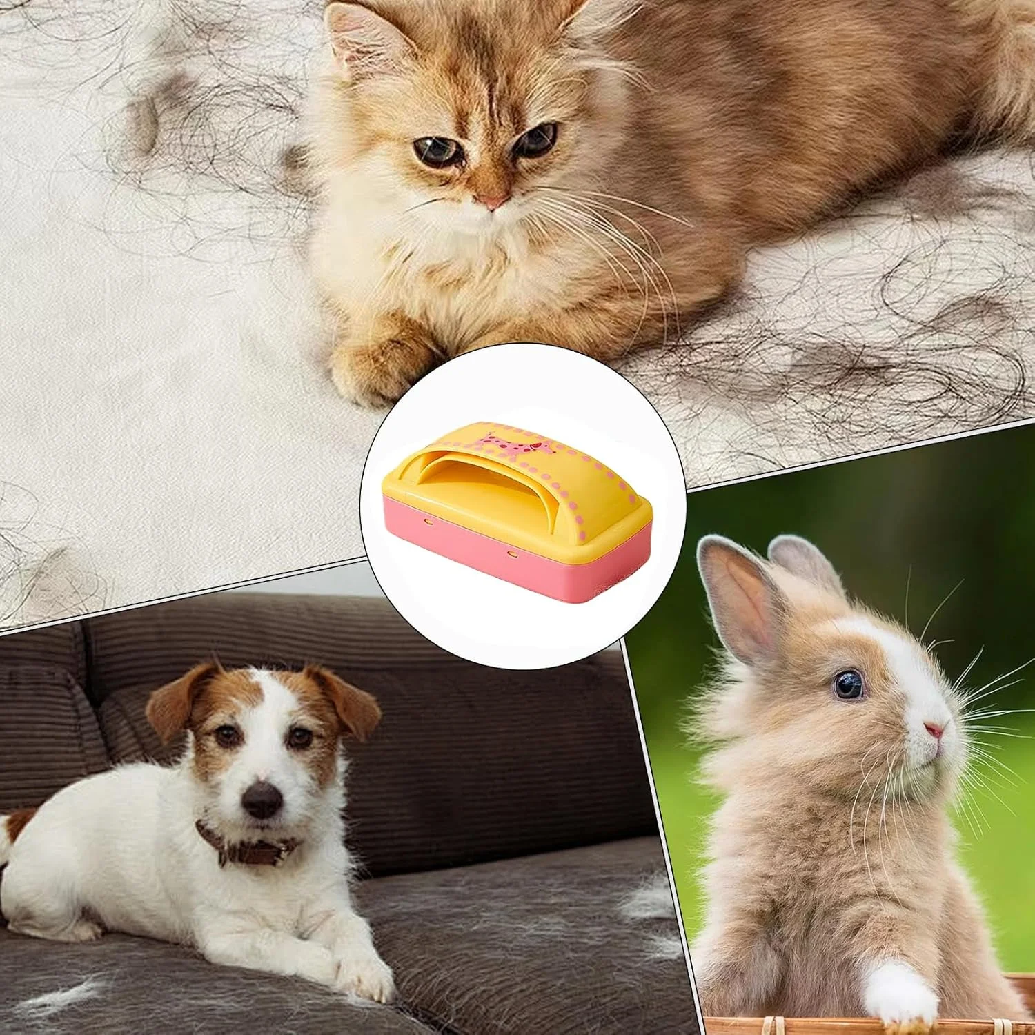 از بین برنده موی حیوانات خانگی برای لباسشویی، برس گرد و غبار و پرز برای لباس - ابزار تمیز کننده قابل استفاده مجدد برای مبل پارچه ای، فرش، لباس، ژاکت و مبلمان سگ و گربه از بین برنده موی حیوانات خانگی برای لباسشویی، برس گرد و غبار و پرز برای لباس - ابزار تمیز کننده قابل استفاده مجدد برای مبل پارچه ای، فرش، لباس، ژاکت و مبلمان سگ و گربه