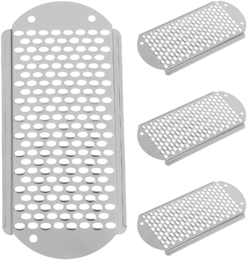 4 عدد سنگ پا، رنده پنیر پا، اسکرابر پا، رنده پا، اسکرابر استیل پا، از بین برنده پوست مرده پا، ابزار مراقبت از پا، تراشنده پا، از بین برنده پوست مرده، اسکرابر راحت پا