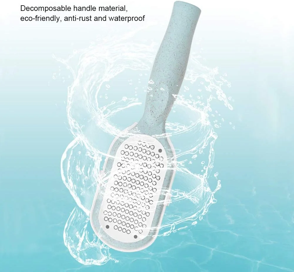 سوهان پا کیونوتیکی برای از بین بردن پوست مرده و پینه، سوهان حرفه ای پا، رنده پدیکور استیل ضد زنگ، ابزار پدیکور