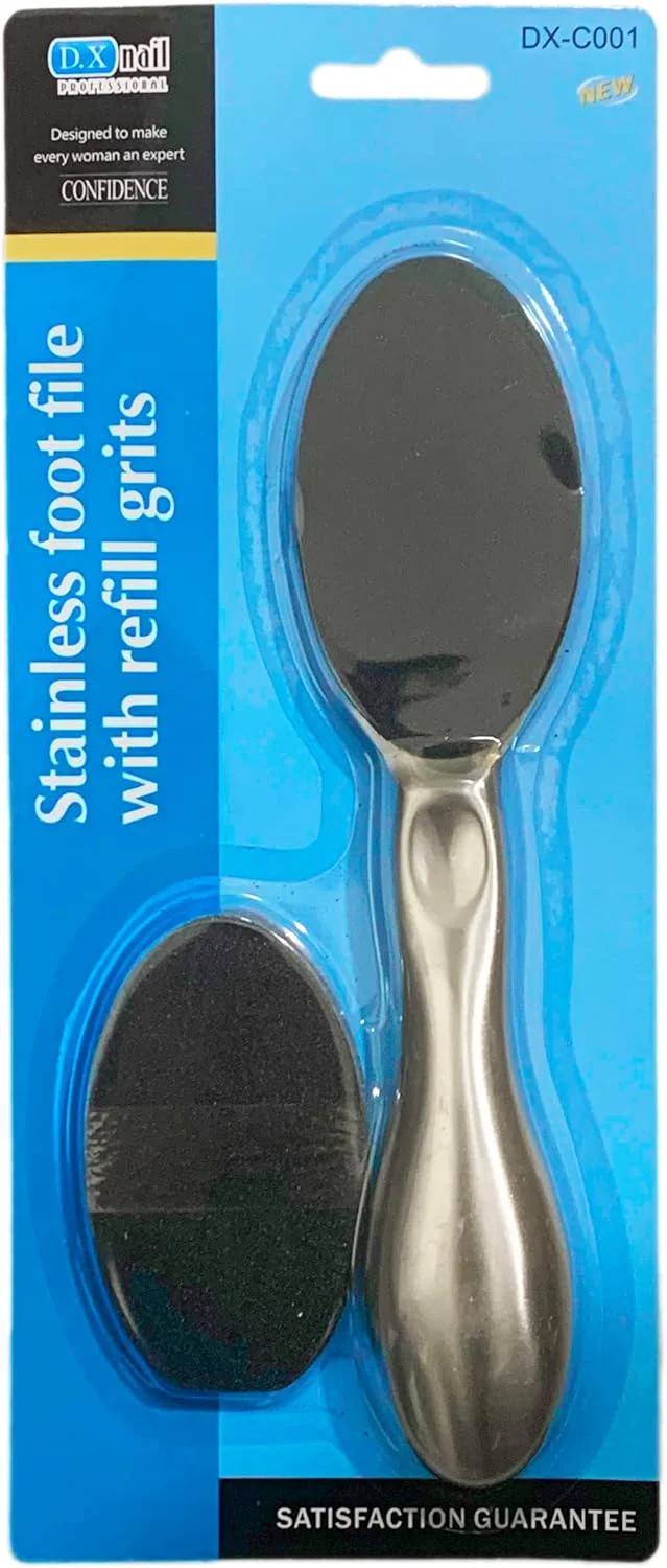 سوهان پا PILOT، از بین برنده پینه پا، اسکرابر پا، رنده پا، اسکراب دو طرفه، ابزار حرفه ای پدیکور برای پوست سخت و مرده و پاشنه ترک خورده (اندازه 19.7x4.5 سانتی متر با 10 برچسب) سوهان پا PILOT، از بین برنده پینه پا، اسکرابر پا، رنده پا، اسکراب دو طرفه، ابزار حرفه ای پدیکور برای پوست سخت و مرده و پاشنه ترک خورده (اندازه 19.7x4.5 سانتی متر با 10 برچسب)