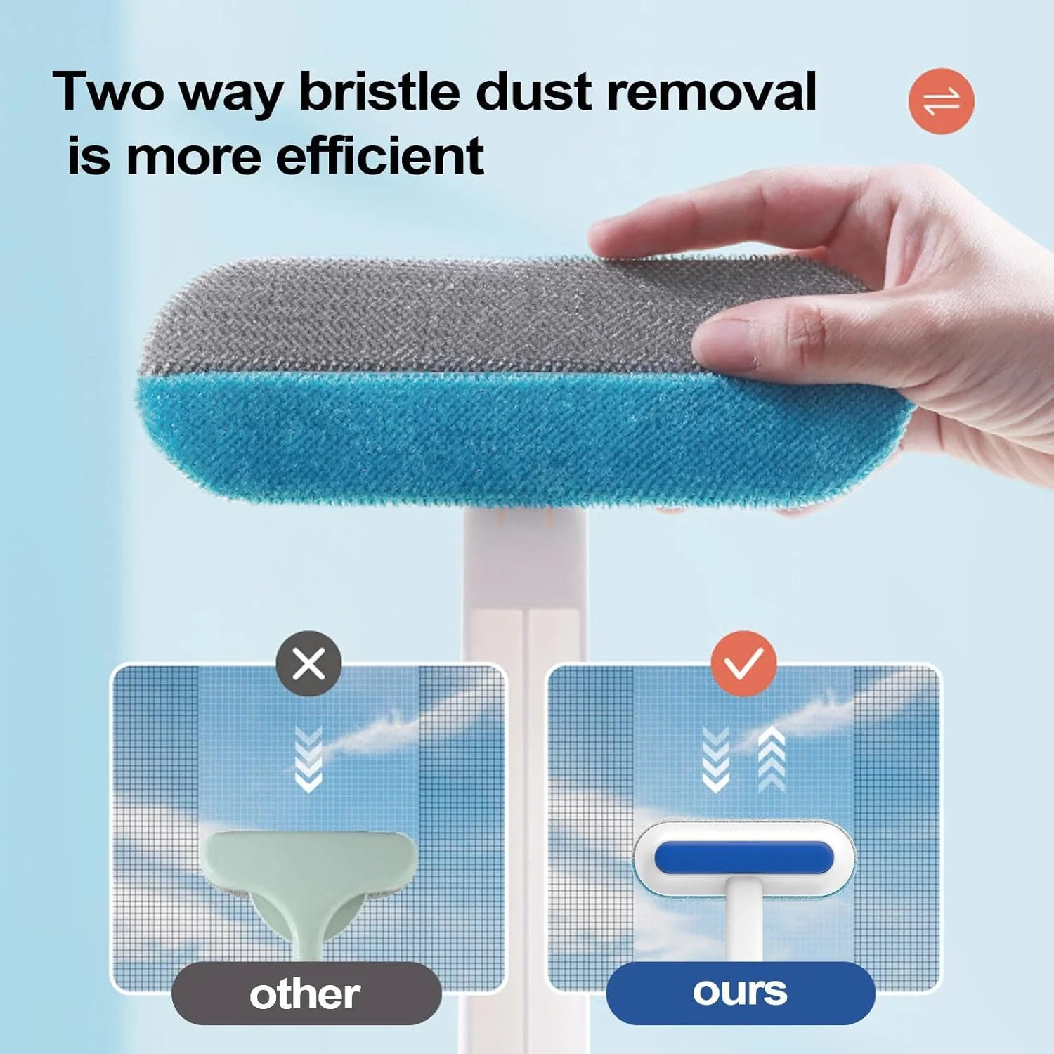 برس موی گربه - جارو موی حیوانات خانگی چند منظوره با دسته بلند، شانه نواری فرش، پاک کننده پرز قابل استفاده مجدد برای پنجره، مبل، مبلمان، لباس، فرش، کاشی، ملحفه، اتاق خواب برس موی گربه - جارو موی حیوانات خانگی چند منظوره با دسته بلند، شانه نواری فرش، پاک کننده پرز قابل استفاده مجدد برای پنجره، مبل، مبلمان، لباس، فرش، کاشی، ملحفه، اتاق خواب