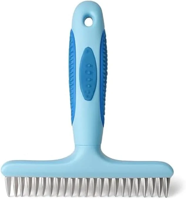 برس حیوانات خانگی فیتو مناسب سگ و گربه - برس نظافت و ریزش مو آبی 15.5 x 11 سانتی متر - مو جمع کن دستی برای حیوانات کوچک تا متوسط برس حیوانات خانگی فیتو مناسب سگ و گربه - برس نظافت و ریزش مو آبی 15.5 x 11 سانتی متر - مو جمع کن دستی برای حیوانات کوچک تا متوسط