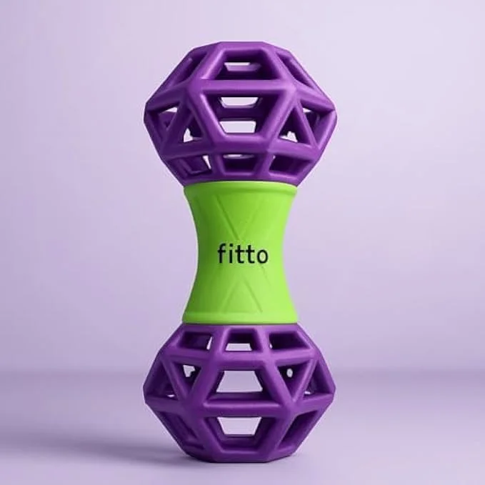 اسباب بازی حیوانات خانگی فیتو بنفش 18x7 سانتی متر - اسباب بازی جویدنی و پرتابی برای سگ ها و گربه ها، اسباب بازی تعاملی لاستیکی صدادار برای سگ های کوچک/متوسط و توله سگ ها اسباب بازی حیوانات خانگی فیتو بنفش 18x7 سانتی متر - اسباب بازی جویدنی و پرتابی برای سگ ها و گربه ها، اسباب بازی تعاملی لاستیکی صدادار برای سگ های کوچک/متوسط و توله سگ ها