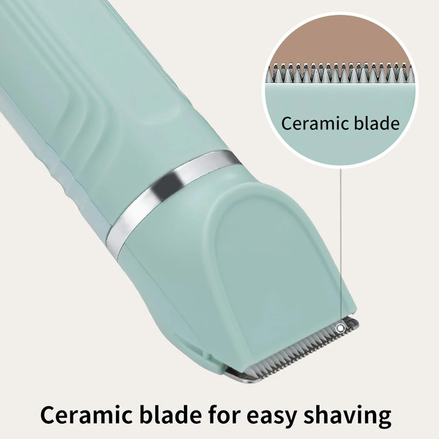 ست پیرایش سگ در خانه | ماشین اصلاح سگ 4 در 1، قیچی قابل تنظیم، ابزار стрижки قابل شارژ برای حمام داخلی سگ و گربه