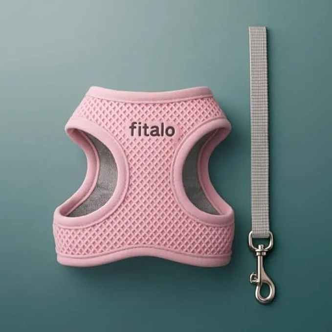 ست قلاده و بند قلاده حیوانات خانگی کوچک فیتو سایز S، 17x13.5 سانتی متر - قلاده سبک و قابل تنظیم برای سگ ها، گربه ها و توله سگ های کوچک ست قلاده و بند قلاده حیوانات خانگی کوچک فیتو سایز S، 17x13.5 سانتی متر - قلاده سبک و قابل تنظیم برای سگ ها، گربه ها و توله سگ های کوچک