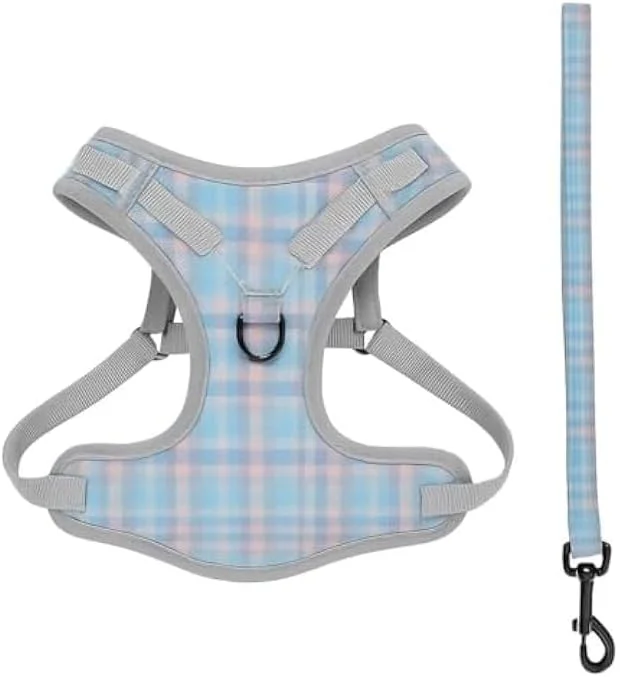 ست قلاده و بند سگ و گربه فیتو سایز M، 29x20 سانتی متر، قابل تنظیم، بدون کشش، پددار، جلیقه نایلونی تنفسی با بند بازتابنده ست قلاده و بند سگ و گربه فیتو سایز M، 29x20 سانتی متر، قابل تنظیم، بدون کشش، پددار، جلیقه نایلونی تنفسی با بند بازتابنده