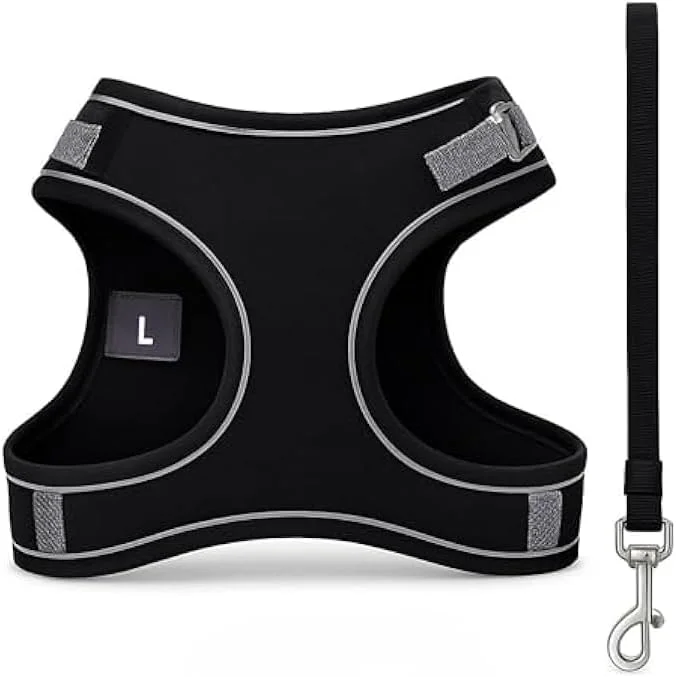 ست قلاده و بند سگ و گربه فیتو سایز L، 20x15 سانتی متر، قابل تنظیم، پد دار، تنفسی مناسب پیاده روی سگ، توله سگ و گربه به همراه بند ست قلاده و بند سگ و گربه فیتو سایز L، 20x15 سانتی متر، قابل تنظیم، پد دار، تنفسی مناسب پیاده روی سگ، توله سگ و گربه به همراه بند