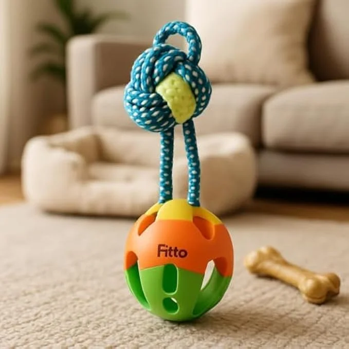 اسباب بازی پلاستیکی حیوانات خانگی فیتو 19.6x8.5 سانتی متر - اسباب بازی تعاملی جویدنی و پرتابی برای سگ ها و گربه ها، اسباب بازی غیر سمی با قابلیت تمیز کردن آسان اسباب بازی پلاستیکی حیوانات خانگی فیتو 19.6x8.5 سانتی متر - اسباب بازی تعاملی جویدنی و پرتابی برای سگ ها و گربه ها، اسباب بازی غیر سمی با قابلیت تمیز کردن آسان