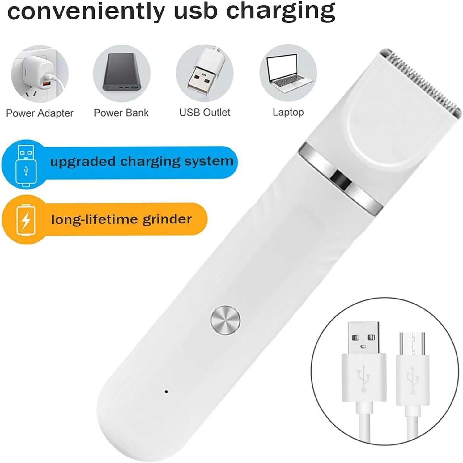 ماشین اصلاح موی سگ برای آرایش، ماشین اصلاح 4 در 1 سگ - ابزار قیچی برقی قابل تنظیم حرفه ای برای حمام گربه و توله سگ در خانه