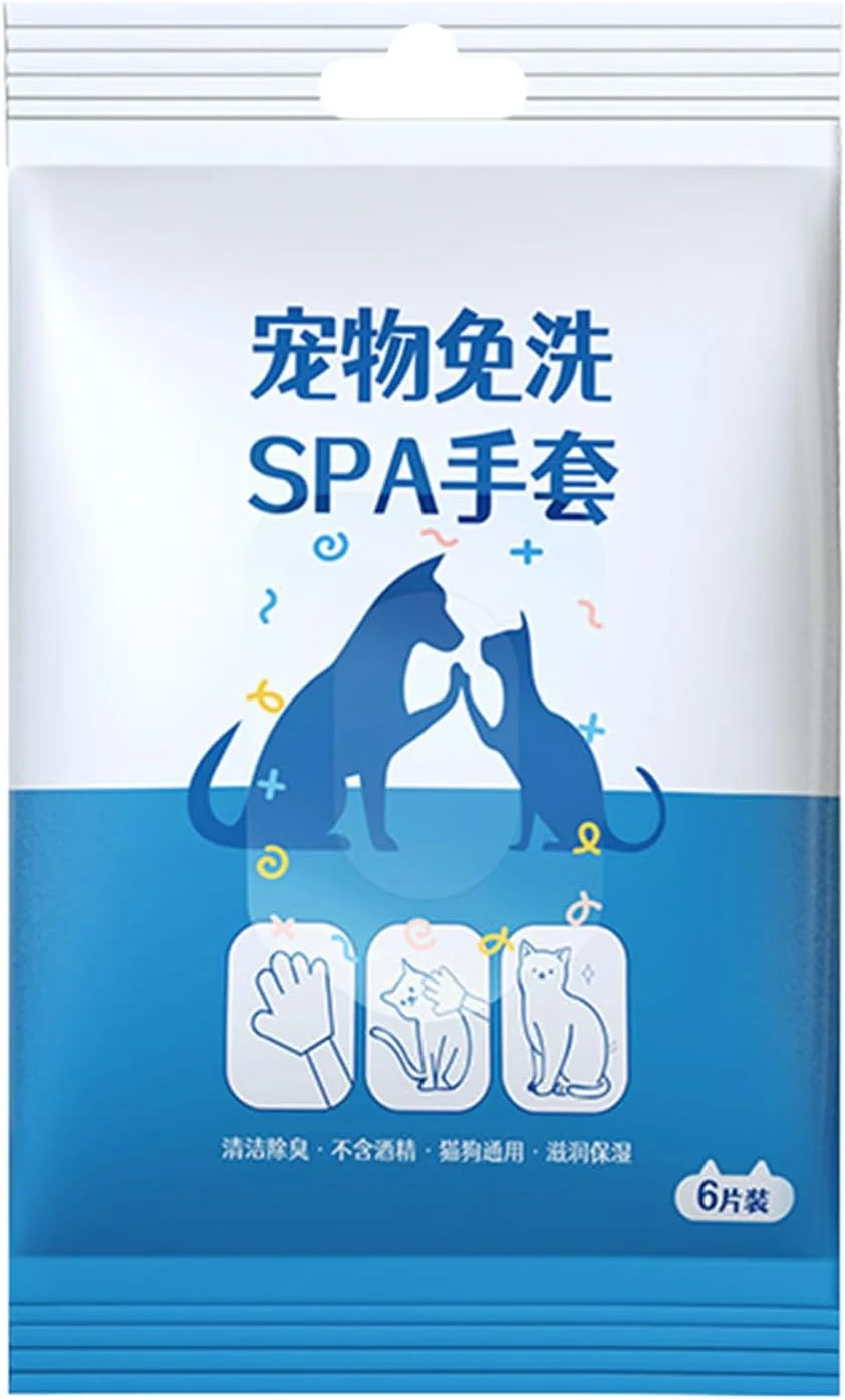 Pet Glove Wipes for Dogs - Outdoor Shedding Wipes | No Rinse Portable Cleaning Glove for Car Puppies Camping Kittens Walking Outdoor Bunnies Home Pet Glove Wipes for Dogs - Outdoor Shedding Wipes | No Rinse Portable Cleaning Glove for Car Puppies Camping Kittens Walking Outdoor Bunnies Home