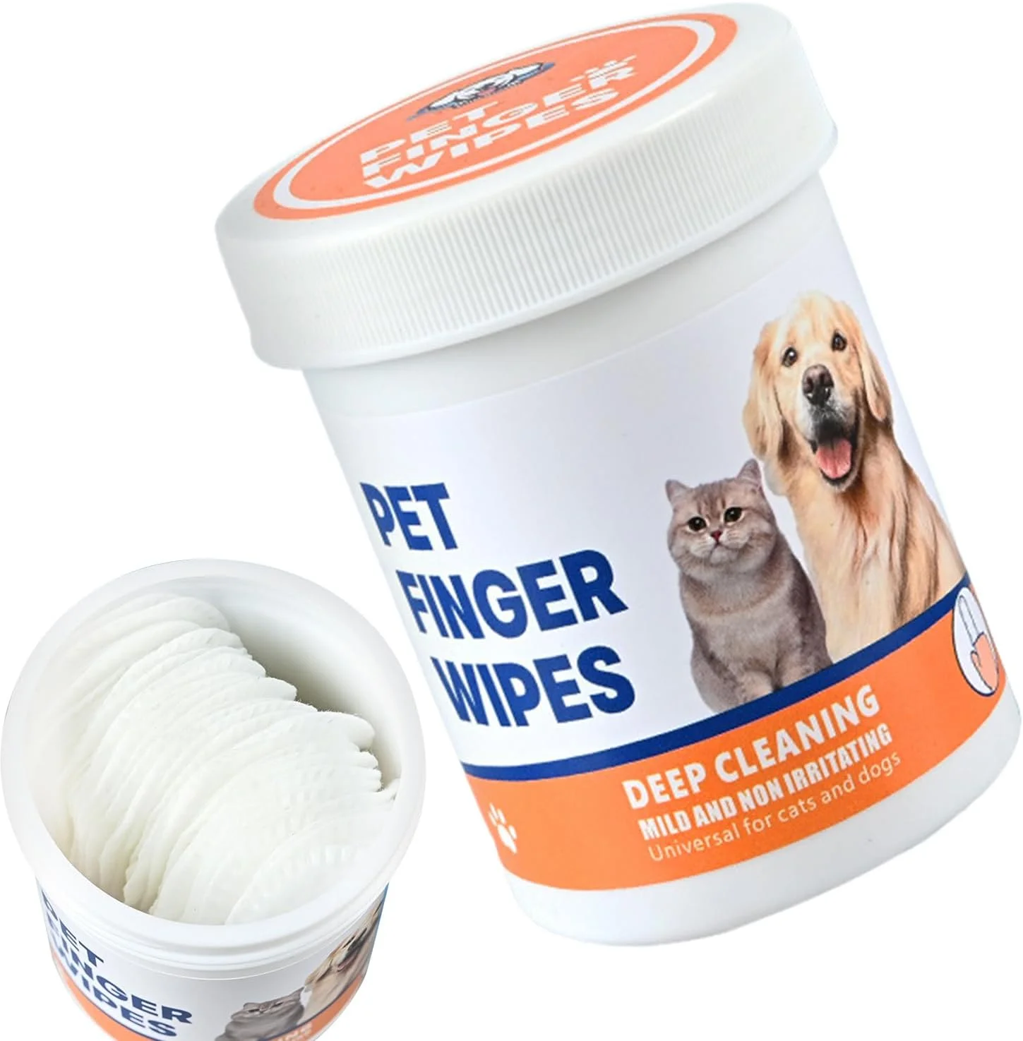 دستمال مرطوب انگشتی تمیز کننده گوش حیوانات خانگی | دستمال مرطوب ملایم و ایمن برای تمیز کردن گوش سگ و گربه، لوازم و وسایل جانبی پاک کننده ملایم و ایمن برای نظافت و حمام کردن بچه گربه، توله سگ، گربه و حیوانات خانگی در خانه دستمال مرطوب انگشتی تمیز کننده گوش حیوانات خانگی | دستمال مرطوب ملایم و ایمن برای تمیز کردن گوش سگ و گربه، لوازم و وسایل جانبی پاک کننده ملایم و ایمن برای نظافت و حمام کردن بچه گربه، توله سگ، گربه و حیوانات خانگی در خانه