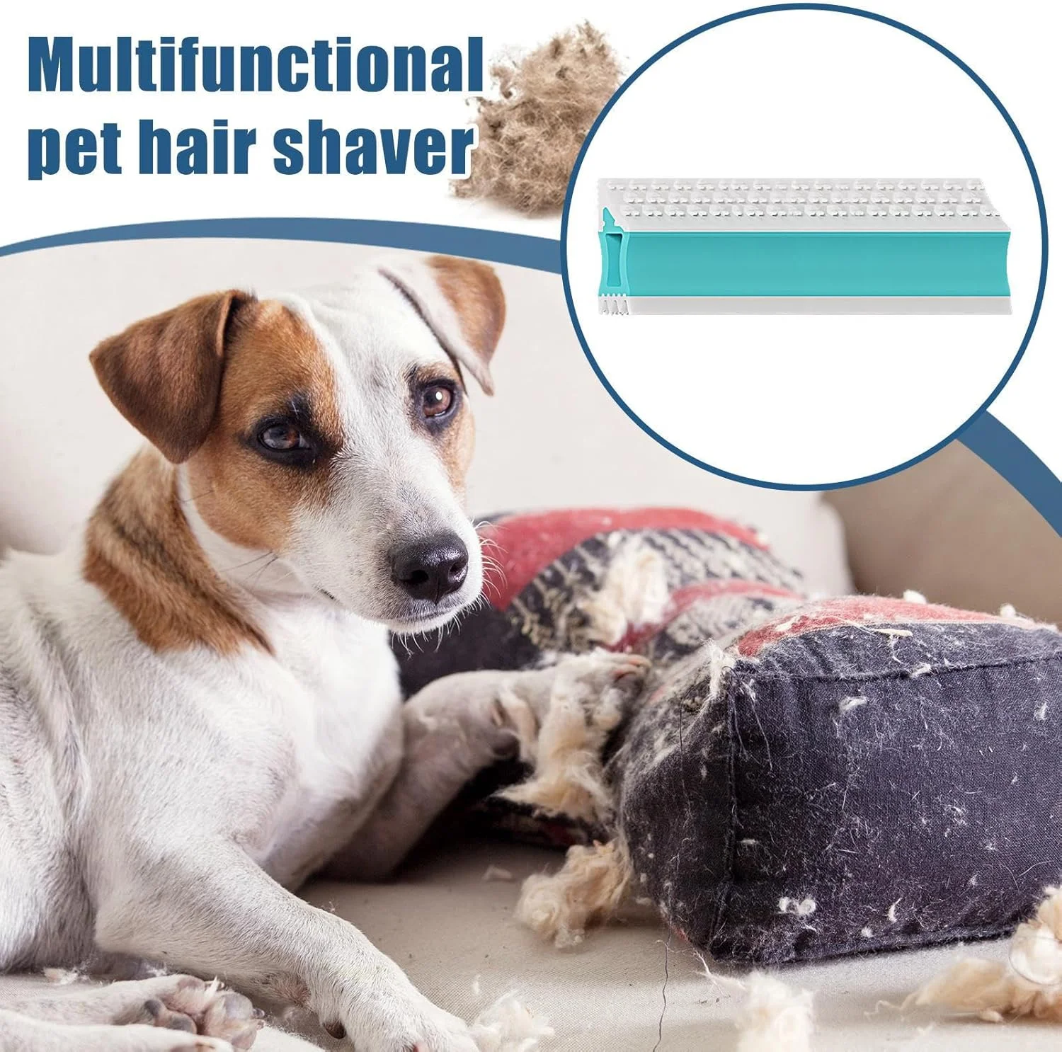 اسکرابر موی فرش - پاک کننده دو طرفه ابزار ریزش مو قابل استفاده مجدد، از بین برنده موی سگ و حیوانات خانگی برای لباس مبلمان | برای تخت مبل فرش ماشین مبل اسکرابر موی فرش - پاک کننده دو طرفه ابزار ریزش مو قابل استفاده مجدد، از بین برنده موی سگ و حیوانات خانگی برای لباس مبلمان | برای تخت مبل فرش ماشین مبل
