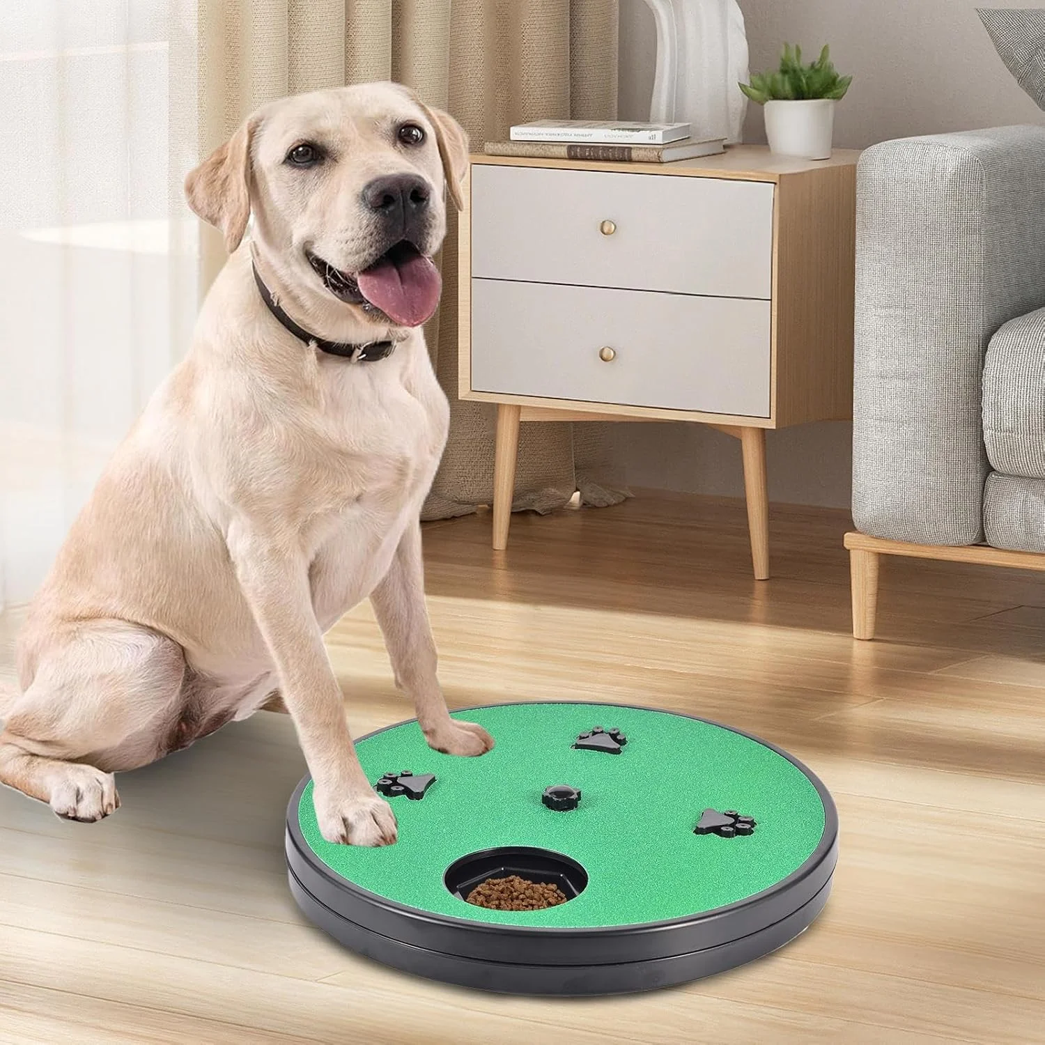 پد خراش سگ - با پازل جعبه تشویقی چرخان، تخته سوهان سگ | برای ناخن ها، مبلمان داخلی، مبل، آموزش ماشین، جستجو و بو کشیدن پد خراش سگ - با پازل جعبه تشویقی چرخان، تخته سوهان سگ | برای ناخن ها، مبلمان داخلی، مبل، آموزش ماشین، جستجو و بو کشیدن