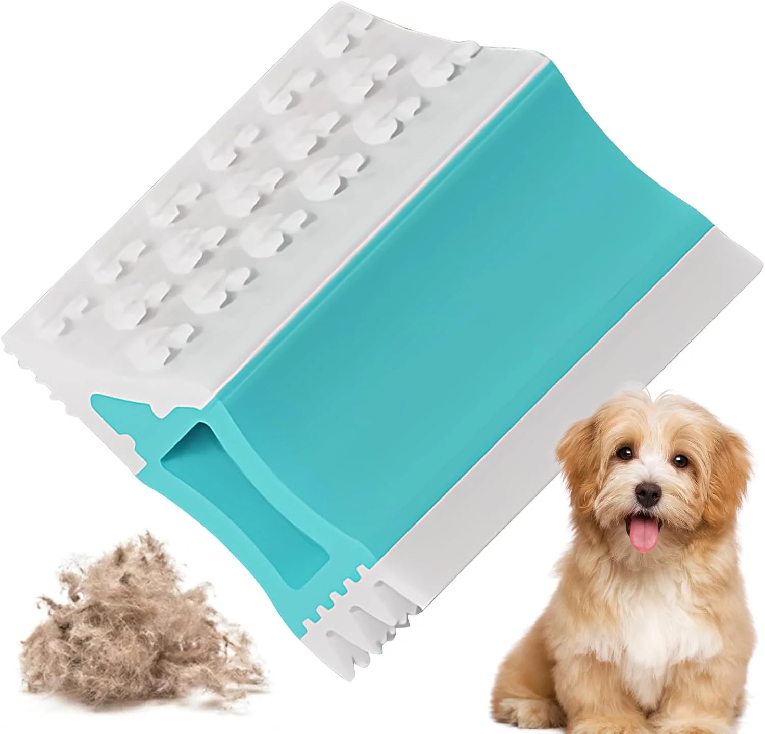 از بین برنده موی حیوانات خانگی - اسکرابر دو طرفه تمیز کننده قابل استفاده مجدد | برس پاک کننده مو برای تمیز کردن لباس - برای مبل تخت فرش مبلمان ماشین از بین برنده موی حیوانات خانگی - اسکرابر دو طرفه تمیز کننده قابل استفاده مجدد | برس پاک کننده مو برای تمیز کردن لباس - برای مبل تخت فرش مبلمان ماشین