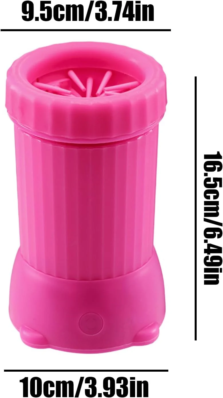 فنجان شستشوی پنجه سگ | دستگاه شستشوی پای حیوانات خانگی USB | فنجان شستشوی خودکار پای حیوانات خانگی - برای توله سگ و بچه گربه نژاد متوسط بزرگ مناسب برای استفاده در خانه فنجان شستشوی پنجه سگ | دستگاه شستشوی پای حیوانات خانگی USB | فنجان شستشوی خودکار پای حیوانات خانگی - برای توله سگ و بچه گربه نژاد متوسط بزرگ مناسب برای استفاده در خانه