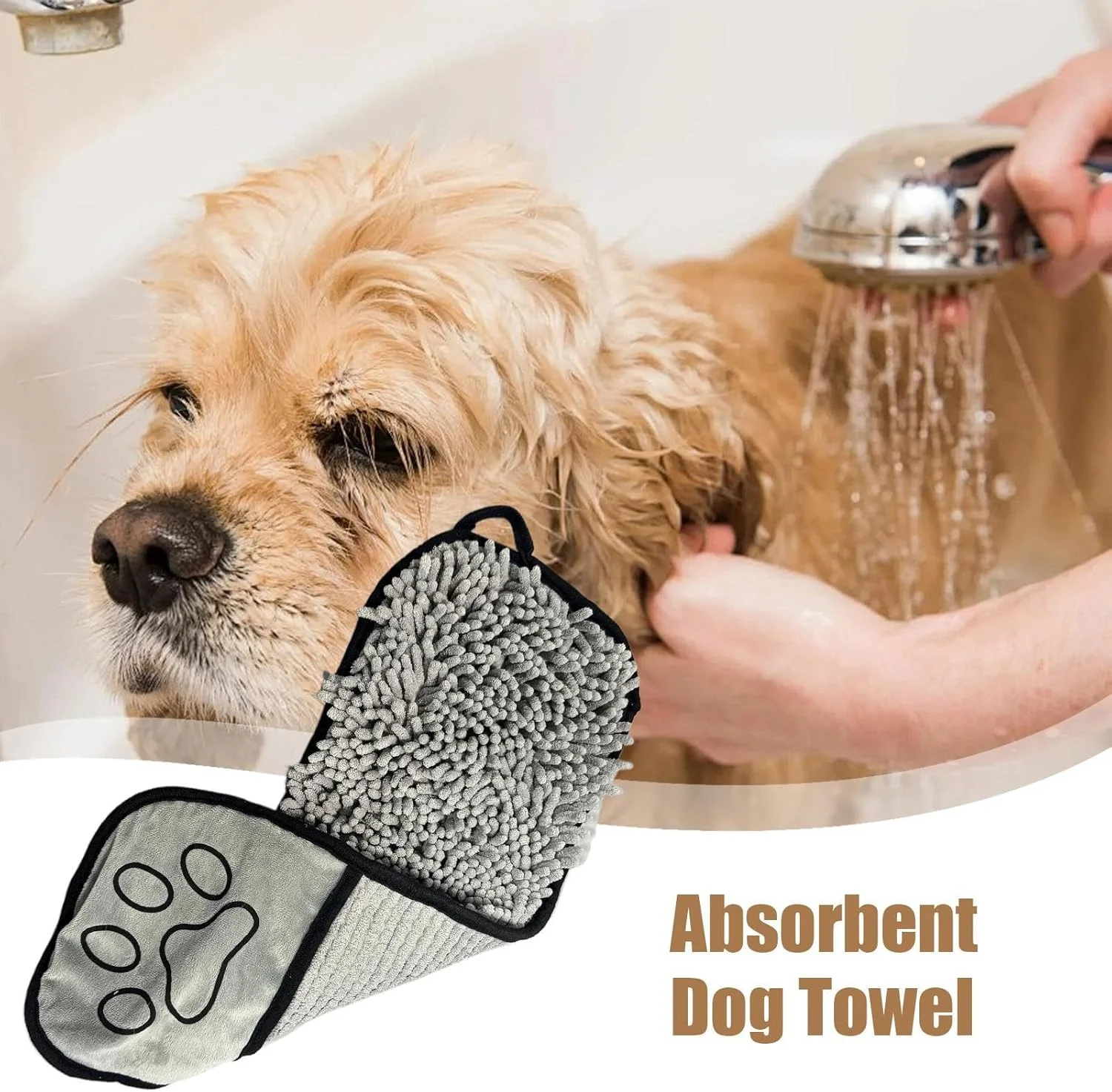 ابزار نظافت میکروفایبر | حوله های جاذب و قابل شستشو 53x18 سانتی متر، حوله سگ برای خشک کردن، مناسب برای توله سگ، گربه، دوش، پنجره، درب، شستشوی ماشین، منزل، داخل و خارج از منزل ابزار نظافت میکروفایبر | حوله های جاذب و قابل شستشو 53x18 سانتی متر، حوله سگ برای خشک کردن، مناسب برای توله سگ، گربه، دوش، پنجره، درب، شستشوی ماشین، منزل، داخل و خارج از منزل