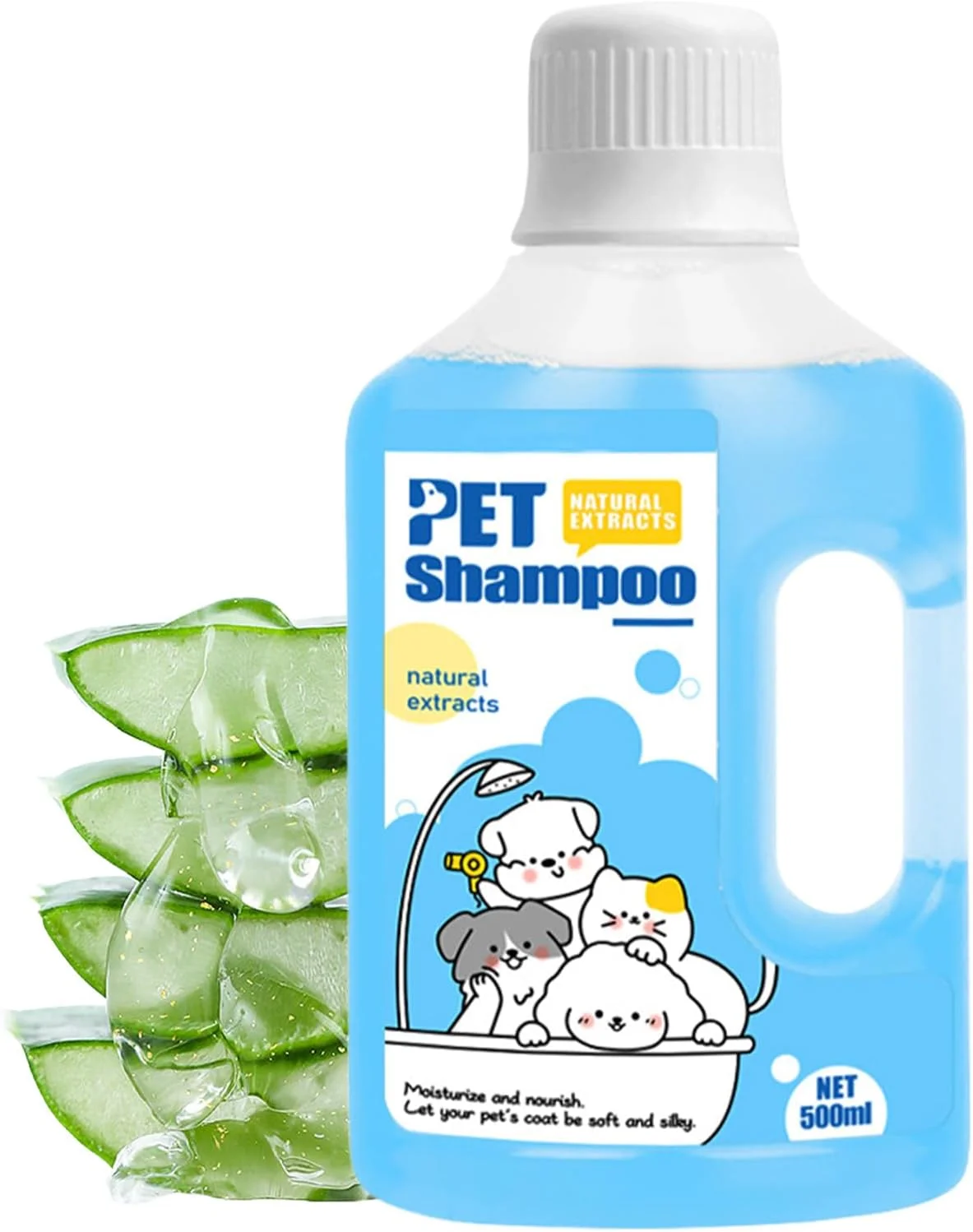 شامپو شستشوی سگ، نرم کننده 500 میلی لیتری | ژل حمام گربه، برای بچه گربه، توله سگ، پوست حساس خارش دار، از بین برنده بوی بد و لکه ادرار شامپو شستشوی سگ، نرم کننده 500 میلی لیتری | ژل حمام گربه، برای بچه گربه، توله سگ، پوست حساس خارش دار، از بین برنده بوی بد و لکه ادرار