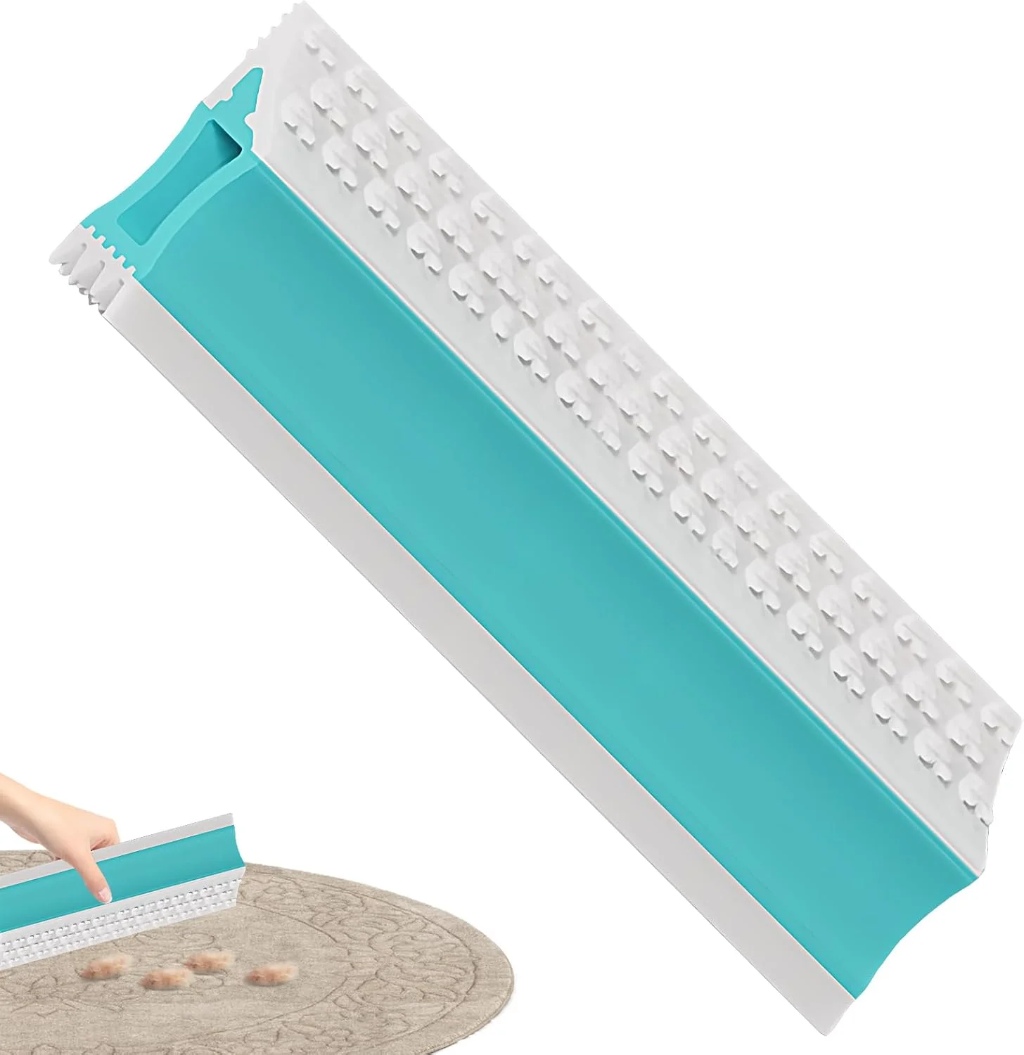 ابزار حذف موی سگ - خراشنده دو طرفه قابل استفاده مجدد | حذف موی حیوانات خانگی از لباس و مبلمان | مناسب برای تخت، مبل، فرش، ماشین و کاناپه ابزار حذف موی سگ - خراشنده دو طرفه قابل استفاده مجدد | حذف موی حیوانات خانگی از لباس و مبلمان | مناسب برای تخت، مبل، فرش، ماشین و کاناپه