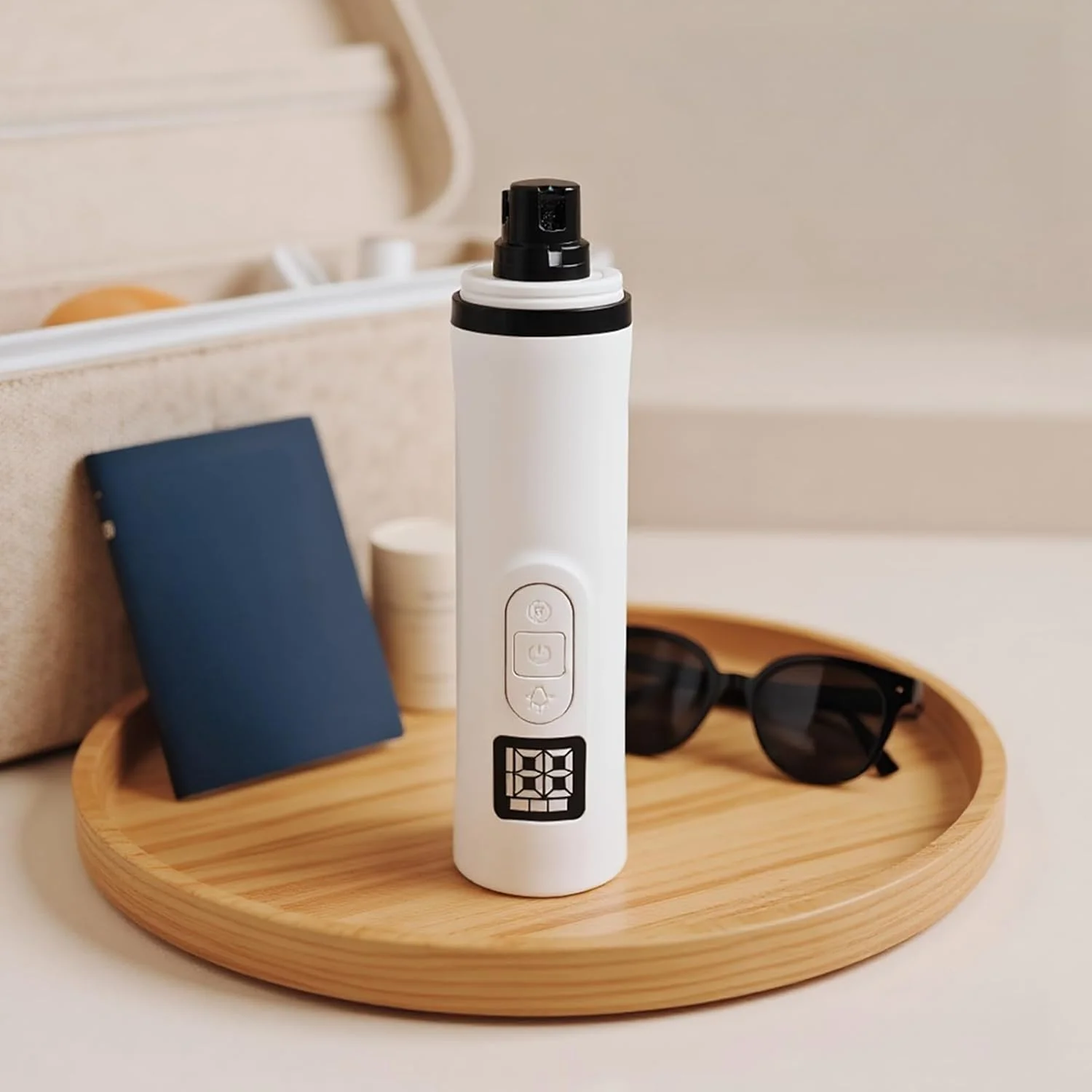 سوهان برقی ناخن سگ - ماشین اصلاح و کوتاه کننده بی صدا - دارای 2 سرعت قابل تنظیم | مناسب برای پیرایش ناخن حیوانات خانگی کوچک در منزل و مسافرت سوهان برقی ناخن سگ - ماشین اصلاح و کوتاه کننده بی صدا - دارای 2 سرعت قابل تنظیم | مناسب برای پیرایش ناخن حیوانات خانگی کوچک در منزل و مسافرت