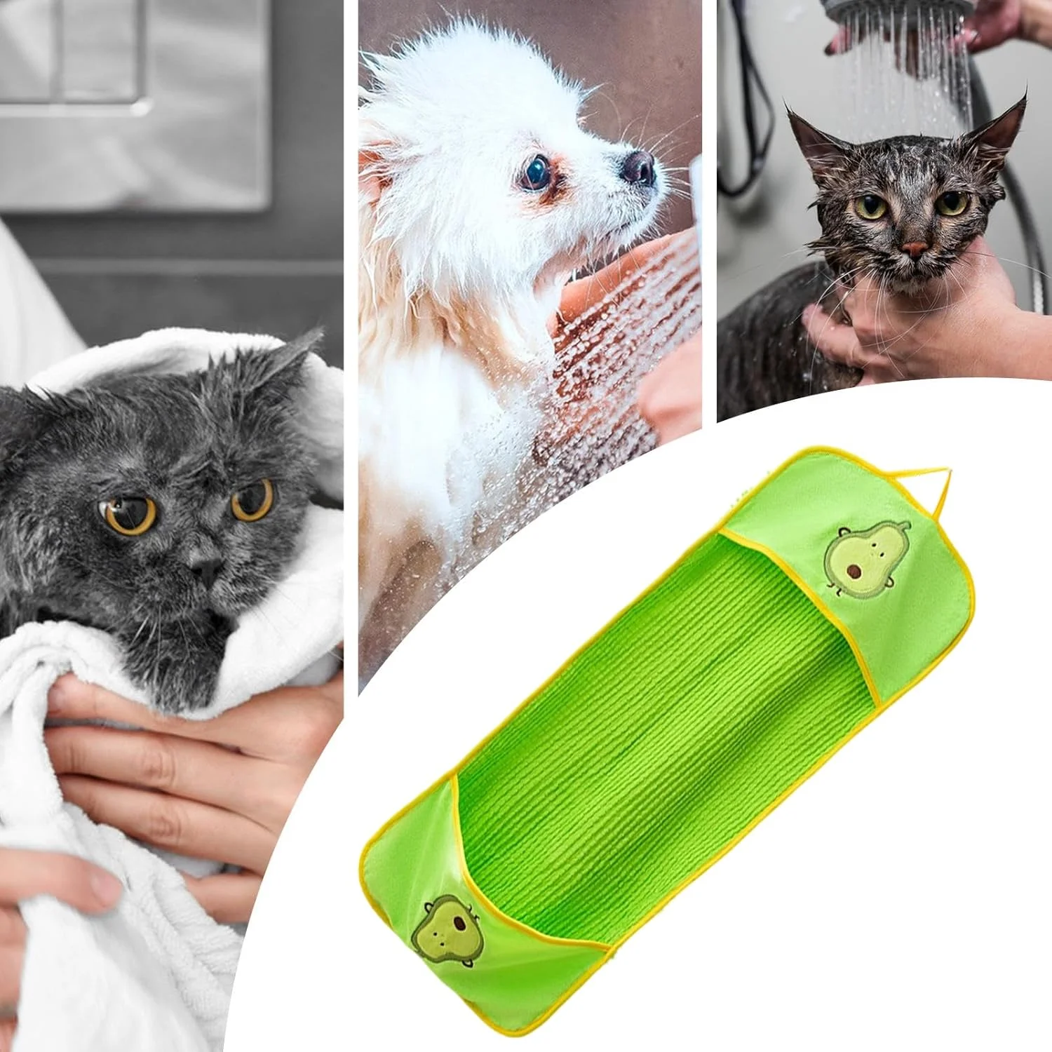 حوله خشک کن سگ | حوله جاذب سگ با جیب های دستی | لوازم خشک کردن سریع برای گربه ها، توله سگ، نژادهای کوچک، متوسط و بزرگ، ماساژ، نظافت، حمام حوله خشک کن سگ | حوله جاذب سگ با جیب های دستی | لوازم خشک کردن سریع برای گربه ها، توله سگ، نژادهای کوچک، متوسط و بزرگ، ماساژ، نظافت، حمام