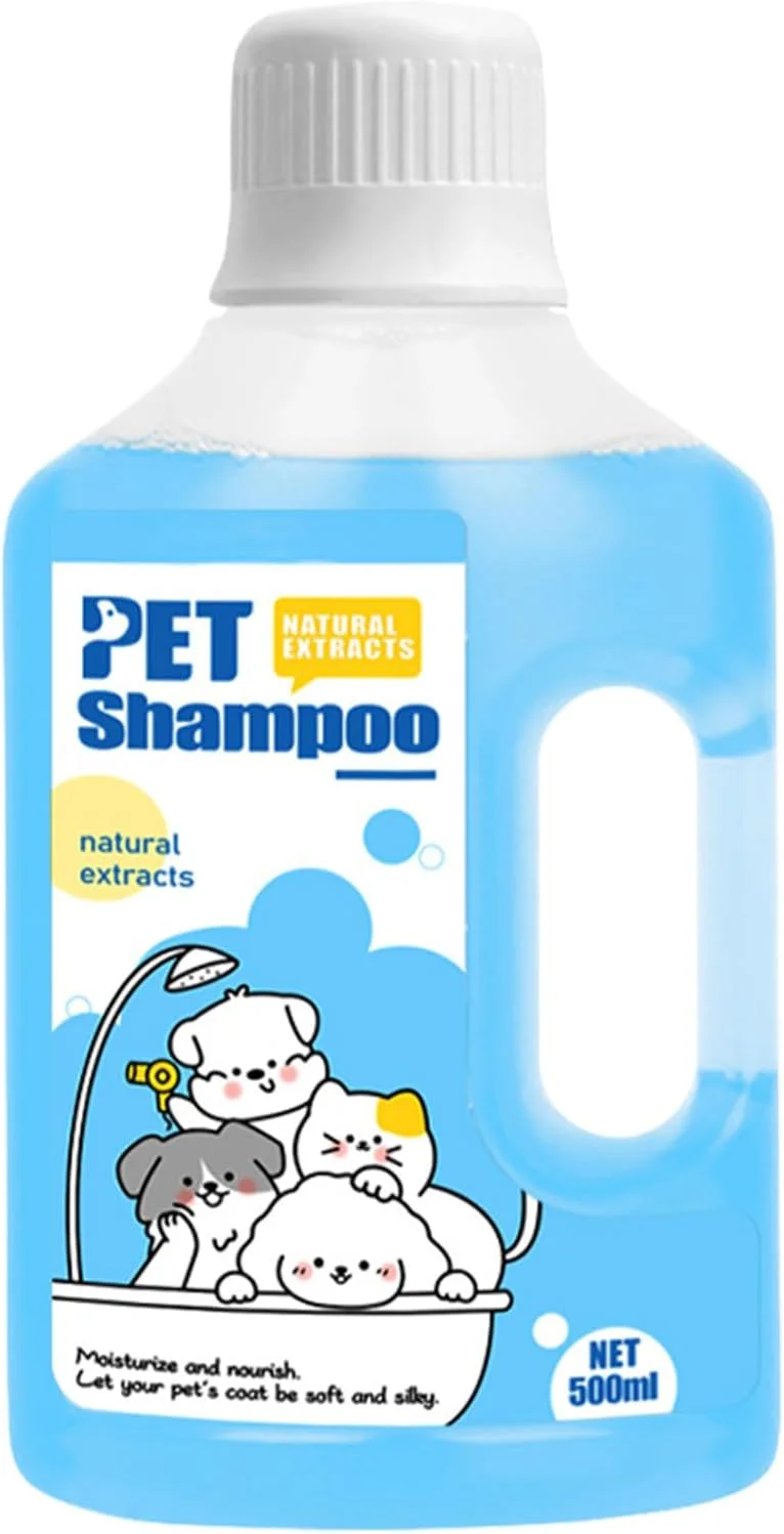شامپو حیوانات خانگی - نرم کننده و آرایشگری 500 میلی لیتر - ژل حمام گربه | برای بچه گربه، توله سگ، پوست خشک حساس و خارش دار، از بین برنده بوی ادرار و لکه شامپو حیوانات خانگی - نرم کننده و آرایشگری 500 میلی لیتر - ژل حمام گربه | برای بچه گربه، توله سگ، پوست خشک حساس و خارش دار، از بین برنده بوی ادرار و لکه