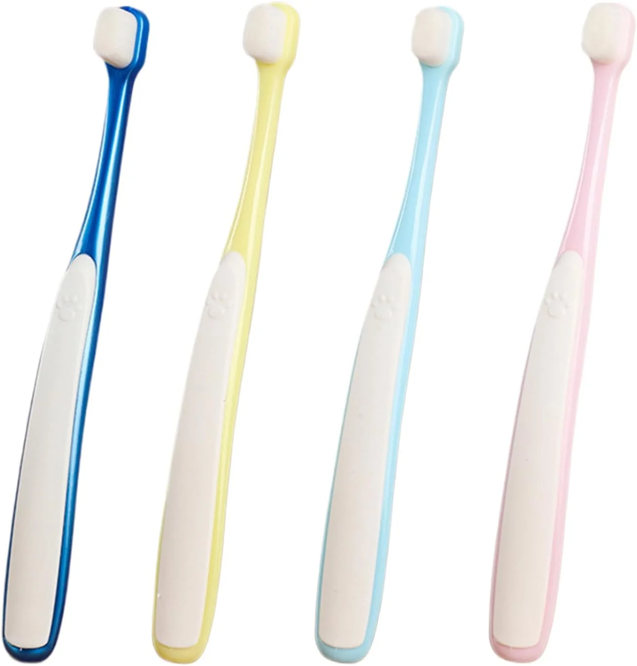 مسواک سگ - مسواک دندان با سر پهن ارگونومیک، مسواک نرم بچه گربه، برای تمیز کردن روزانه دندان توله سگ و بچه گربه در خانه، مسافرت، داخل و خارج از منزل، حمام مسواک سگ - مسواک دندان با سر پهن ارگونومیک، مسواک نرم بچه گربه، برای تمیز کردن روزانه دندان توله سگ و بچه گربه در خانه، مسافرت، داخل و خارج از منزل، حمام