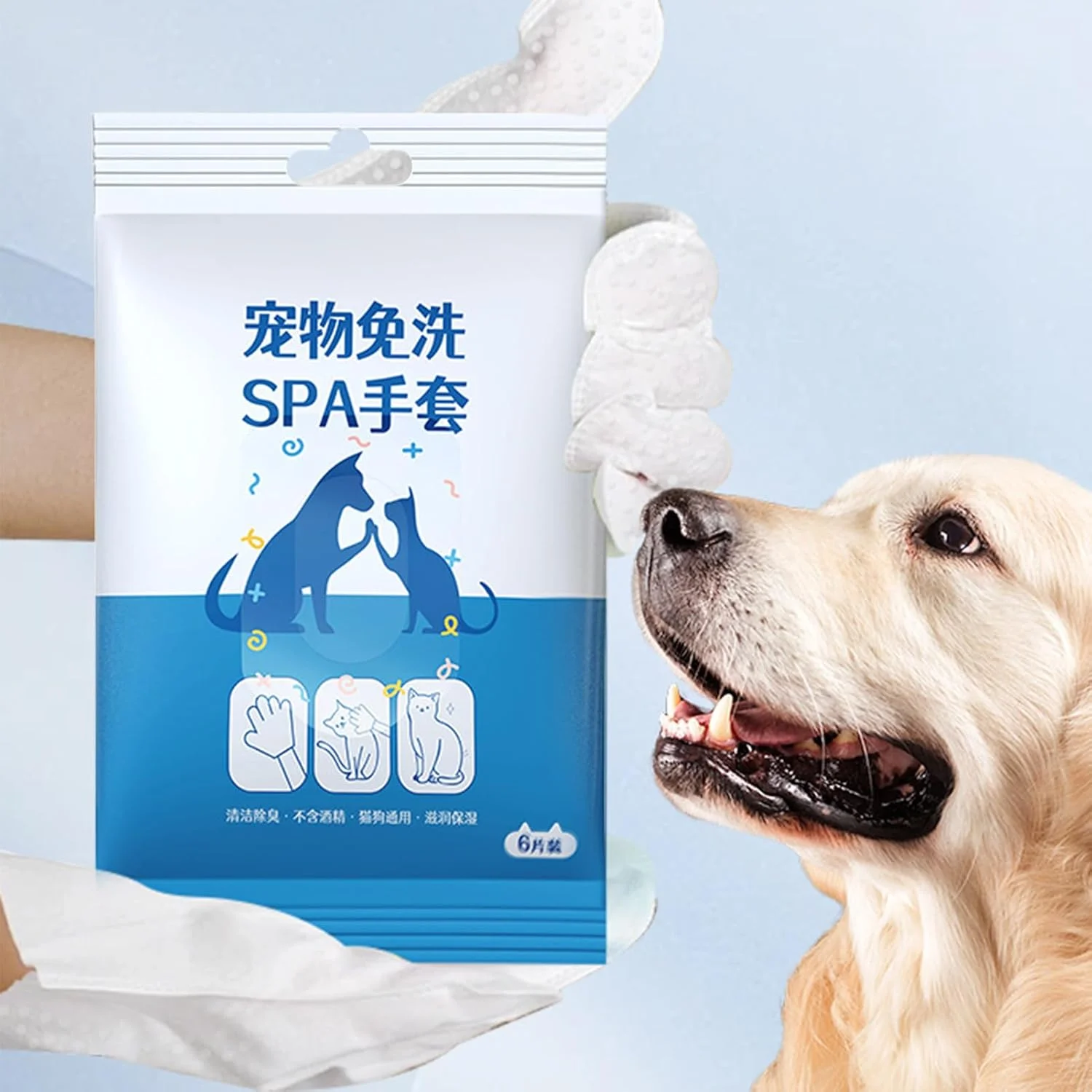 دستکش مرطوب حیوانات خانگی برای گربه ها | دستمال های ضد ریزش مو | دستکش سگ قابل حمل بدون نیاز به آبکشی برای خرگوش ها، بچه گربه ها، توله سگ ها، حیوانات مسن، نظافت، کمپینگ، پیاده روی در فضای باز، مسافرت، خانه دستکش مرطوب حیوانات خانگی برای گربه ها | دستمال های ضد ریزش مو | دستکش سگ قابل حمل بدون نیاز به آبکشی برای خرگوش ها، بچه گربه ها، توله سگ ها، حیوانات مسن، نظافت، کمپینگ، پیاده روی در فضای باز، مسافرت، خانه