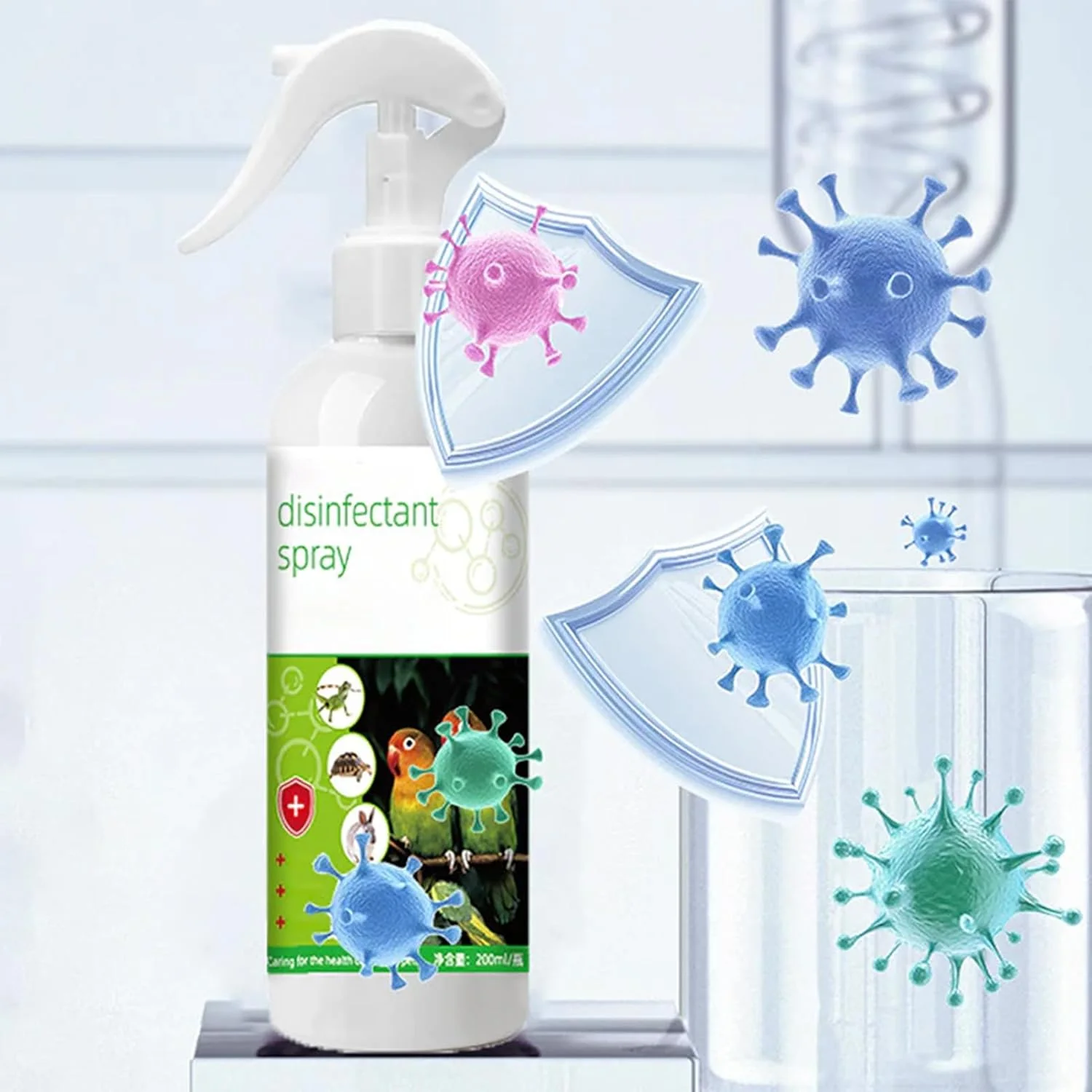 از بین برنده بوی حیوانات خانگی - از بین برنده بوی فرش 200 میلی لیتر | اسپری طراوت بخش طبیعی برای بوی ادرار قفس خوراک دهنده کف، طوطی عروس هلندی، میله نشیمن، توله سگ، بچه گربه، خانه، فرش از بین برنده بوی حیوانات خانگی - از بین برنده بوی فرش 200 میلی لیتر | اسپری طراوت بخش طبیعی برای بوی ادرار قفس خوراک دهنده کف، طوطی عروس هلندی، میله نشیمن، توله سگ، بچه گربه، خانه، فرش