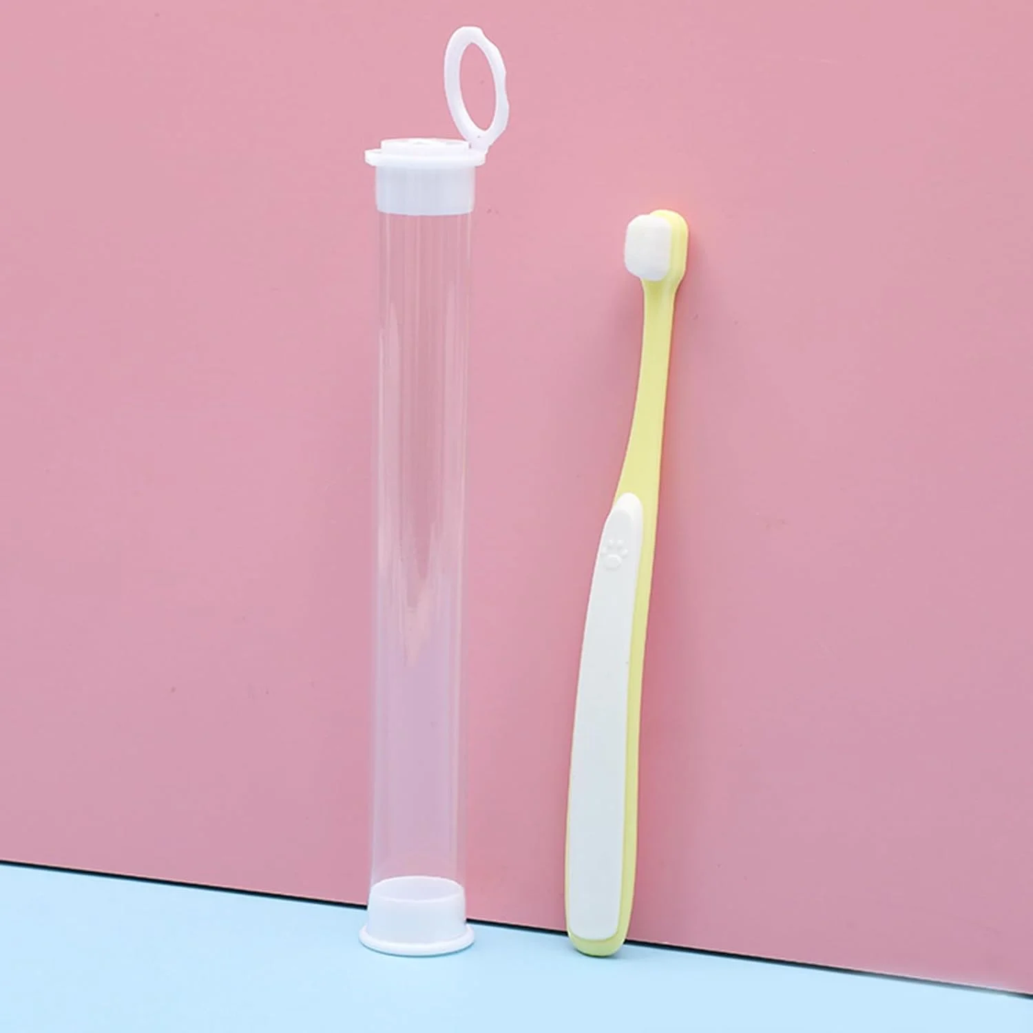 مسواک گربه، کیت مسواک زدن با سر پهن برای مراقبت از لثه - مسواک سگ کوچک | برای تمیز کردن روزانه توله سگ و بچه گربه در خانه، مسافرت، داخل و خارج از منزل، حمام مسواک گربه، کیت مسواک زدن با سر پهن برای مراقبت از لثه - مسواک سگ کوچک | برای تمیز کردن روزانه توله سگ و بچه گربه در خانه، مسافرت، داخل و خارج از منزل، حمام