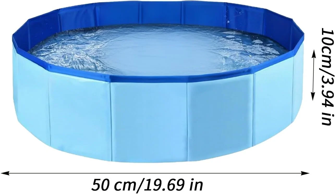 استخر سگ | وان حمام حیوانات خانگی برای داخل خانه | استخر تاشو گربه و سگ برای کمپینگ، باغ، ساحل، پاسیو، حیاط خلوت، داخل خانه، پیک نیک، بالکن و فضای باز استخر سگ | وان حمام حیوانات خانگی برای داخل خانه | استخر تاشو گربه و سگ برای کمپینگ، باغ، ساحل، پاسیو، حیاط خلوت، داخل خانه، پیک نیک، بالکن و فضای باز