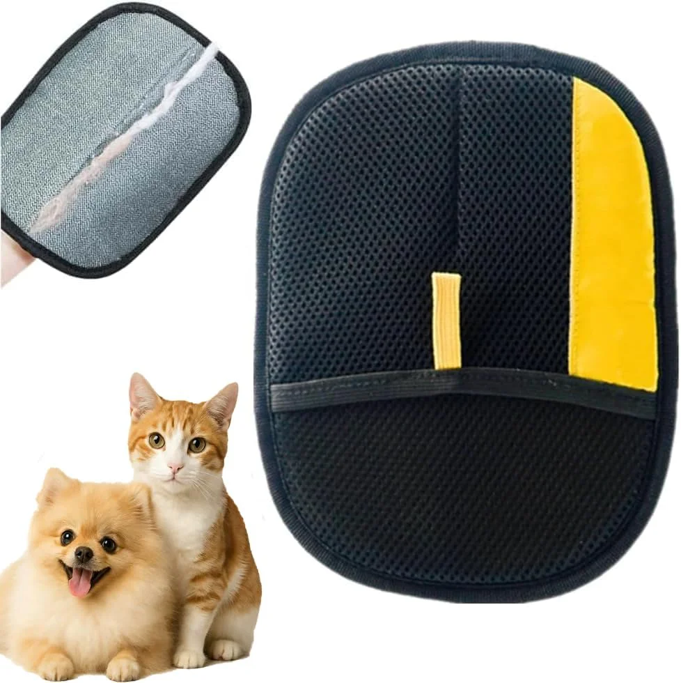 دستکش حذف موی حیوانات خانگی (مناسب برای گربه و سگ)، دستکش حذف موی حیوانات خانگی نسخه ارتقا یافته، دستکش موی مغناطیسی، ابزار حذف موی گربه و سگ قابل استفاده مجدد (1 عدد) دستکش حذف موی حیوانات خانگی (مناسب برای گربه و سگ)، دستکش حذف موی حیوانات خانگی نسخه ارتقا یافته، دستکش موی مغناطیسی، ابزار حذف موی گربه و سگ قابل استفاده مجدد (1 عدد)