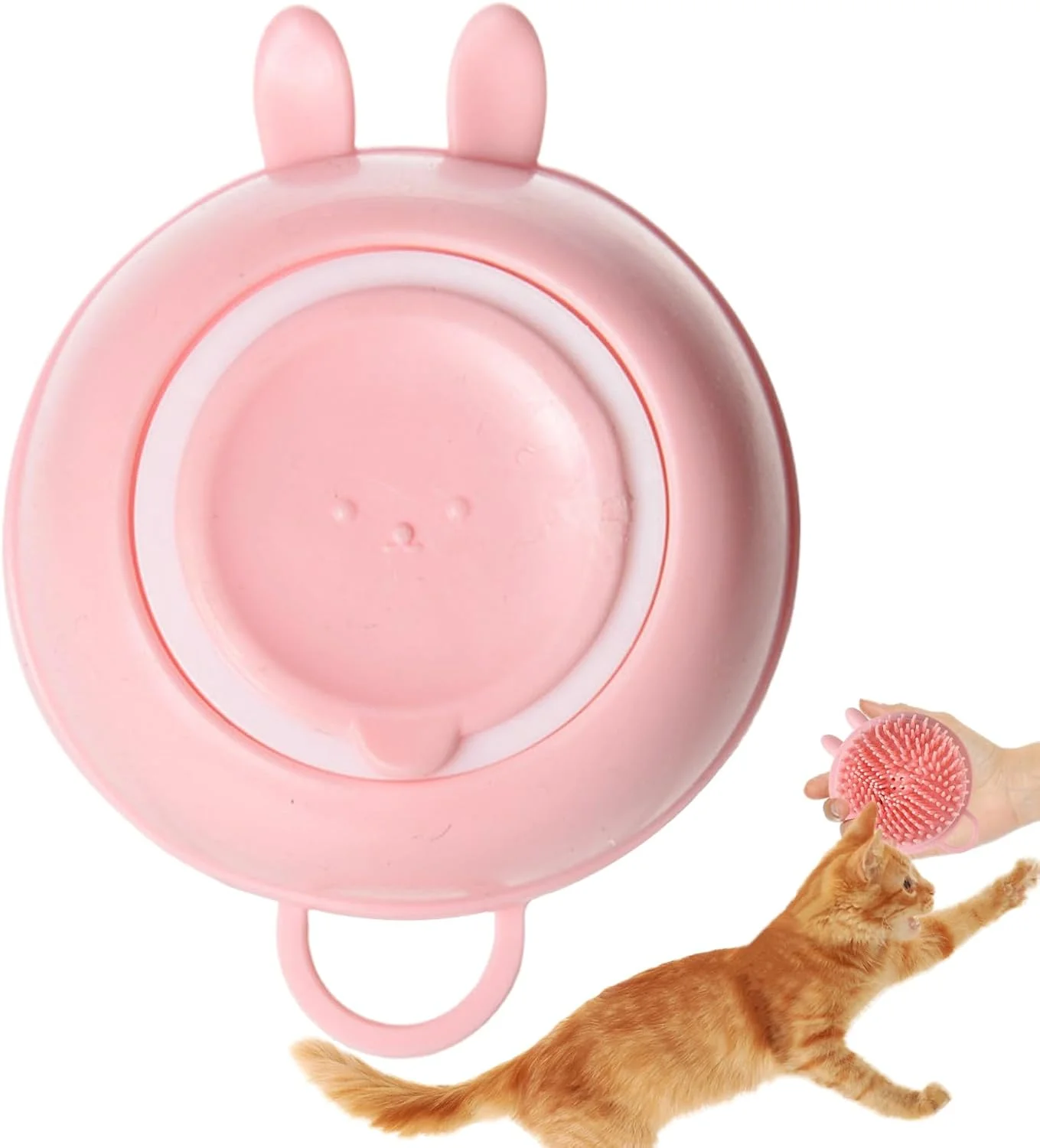 برس حمام سگ - شانه توله سگ سیلیکونی طرح خرگوش - برس حمام گربه - برای ماساژ، شستشو، شامپو زدن، مراقبت از مو و پوشش بدن حیوانات خانگی، گربه و توله سگ برس حمام سگ - شانه توله سگ سیلیکونی طرح خرگوش - برس حمام گربه - برای ماساژ، شستشو، شامپو زدن، مراقبت از مو و پوشش بدن حیوانات خانگی، گربه و توله سگ