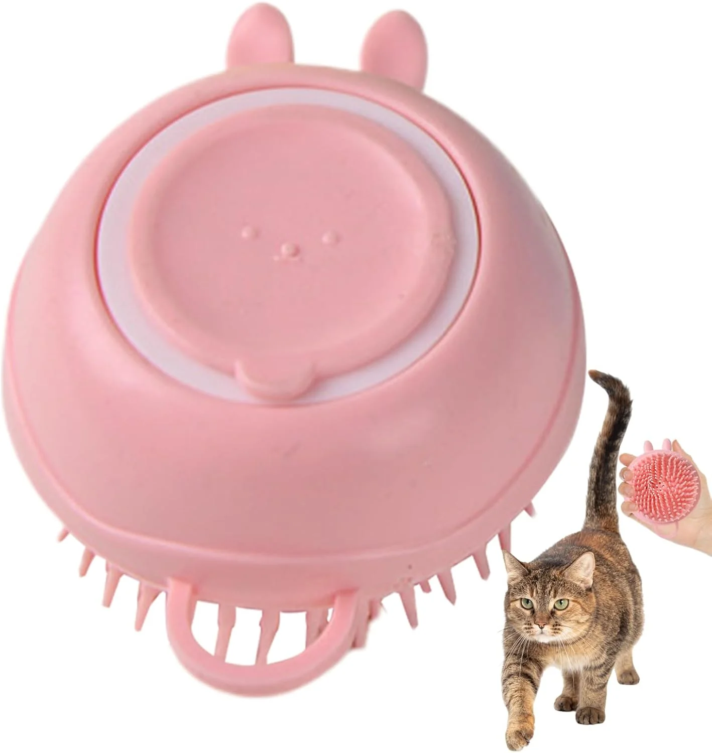 برس دوش سگ، اسکرابر توله سگ سیلیکونی طرح خرگوش، اسکرابر حمام سگ - برای ماساژ، شستشو، شامپو زدن، مراقبت از مو و پوشش، مناسب حیوانات خانگی، گربه و توله سگ برس دوش سگ، اسکرابر توله سگ سیلیکونی طرح خرگوش، اسکرابر حمام سگ - برای ماساژ، شستشو، شامپو زدن، مراقبت از مو و پوشش، مناسب حیوانات خانگی، گربه و توله سگ