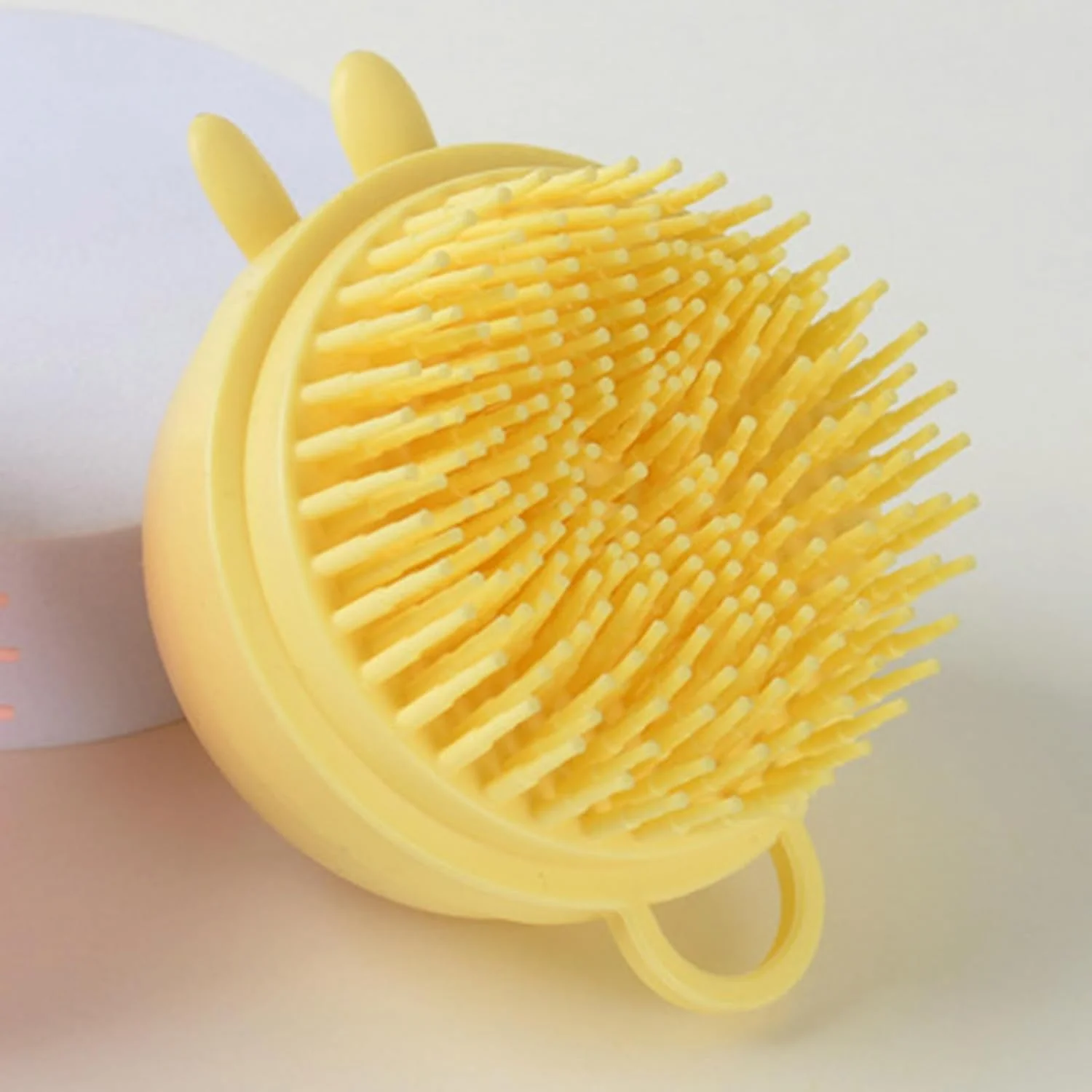 برس شستشوی سگ، شانه توله سگ سیلیکونی طرح خرگوش - برس حمام گربه، برای ماساژ، شستشو، شامپو زدن و مراقبت از موی حیوانات خانگی برس شستشوی سگ، شانه توله سگ سیلیکونی طرح خرگوش - برس حمام گربه، برای ماساژ، شستشو، شامپو زدن و مراقبت از موی حیوانات خانگی