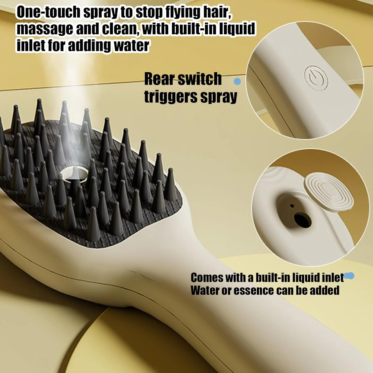 برس بخار سگ | شانه ضد الکتریسیته ساکن سریع | ابزار نظافت گربه - برای جزئیات بیرونی، تمیز کردن منزل، حمام داخلی، نظافت روزانه، مسافرت، توله سگ، بچه گربه برس بخار سگ | شانه ضد الکتریسیته ساکن سریع | ابزار نظافت گربه - برای جزئیات بیرونی، تمیز کردن منزل، حمام داخلی، نظافت روزانه، مسافرت، توله سگ، بچه گربه