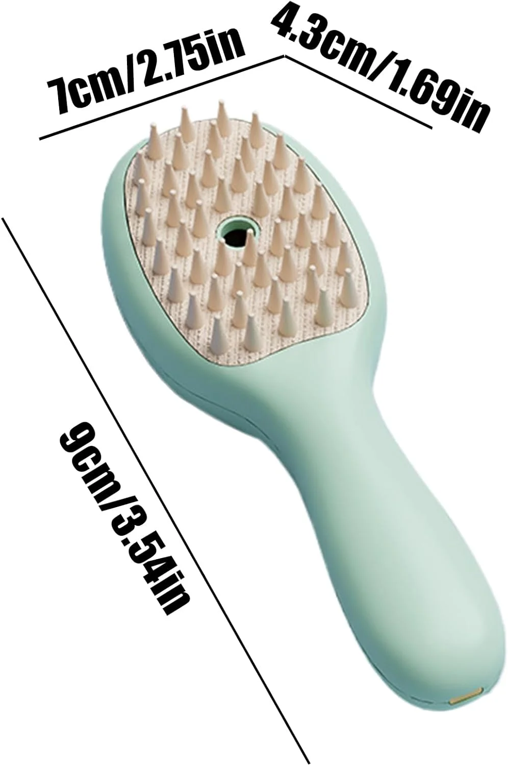 برس بخار حیوانات خانگی، شانه سریع ضد الکتریسیته ساکن، شانه اسپری ضد الکتریسیته ساکن گربه | برای نظافت فضای باز، تمیز کردن خانه، حمام کردن در فضای داخلی، نظافت روزانه، توله سگ، بچه گربه برس بخار حیوانات خانگی، شانه سریع ضد الکتریسیته ساکن، شانه اسپری ضد الکتریسیته ساکن گربه | برای نظافت فضای باز، تمیز کردن خانه، حمام کردن در فضای داخلی، نظافت روزانه، توله سگ، بچه گربه