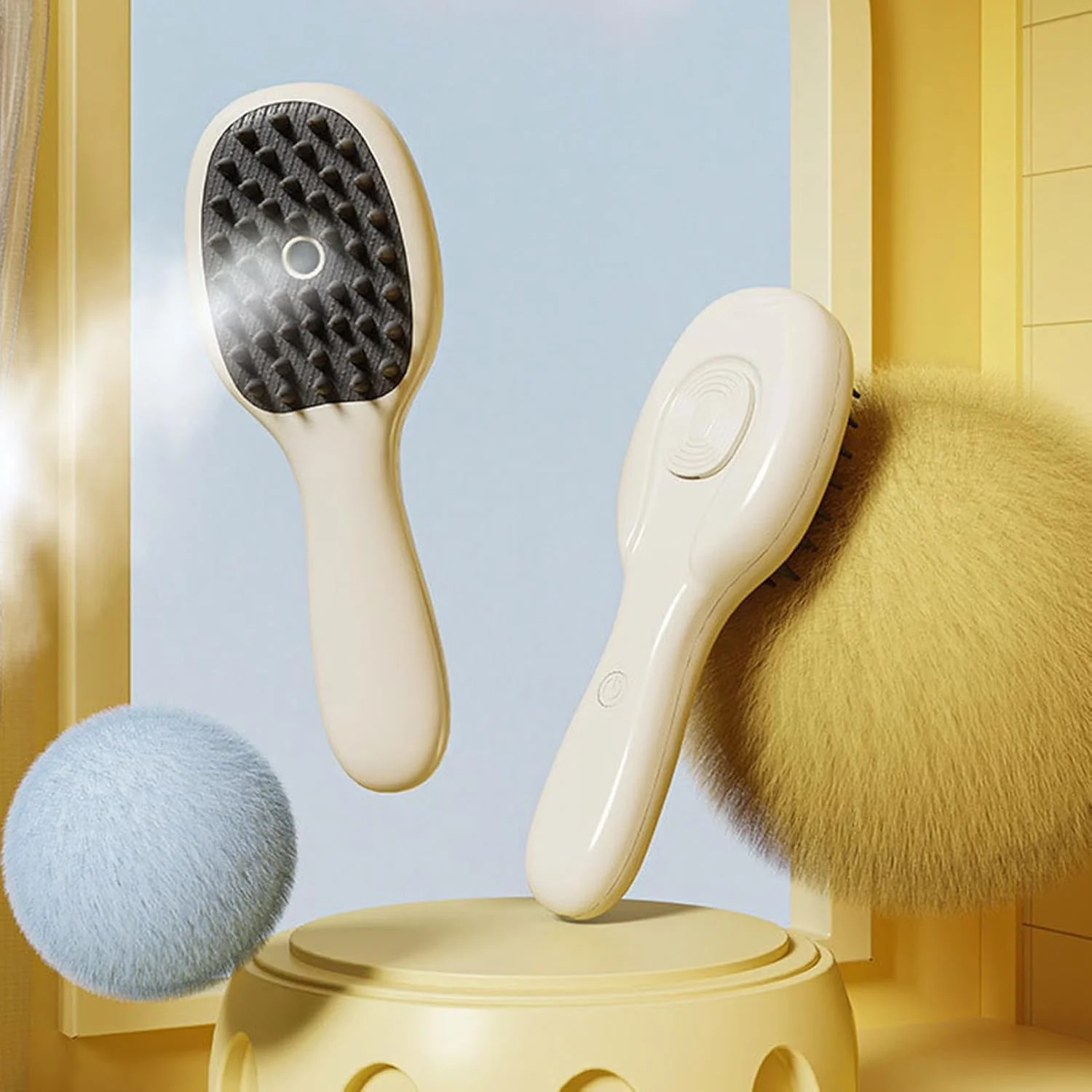 برس بخار گربه - برس سریع ضد الکتریسیته ساکن | ابزار نظافت گربه | برای جزئیات بیرونی، تمیز کردن منزل، حمام کردن در داخل خانه، نظافت روزانه، مسافرت، توله سگ، بچه گربه برس بخار گربه - برس سریع ضد الکتریسیته ساکن | ابزار نظافت گربه | برای جزئیات بیرونی، تمیز کردن منزل، حمام کردن در داخل خانه، نظافت روزانه، مسافرت، توله سگ، بچه گربه