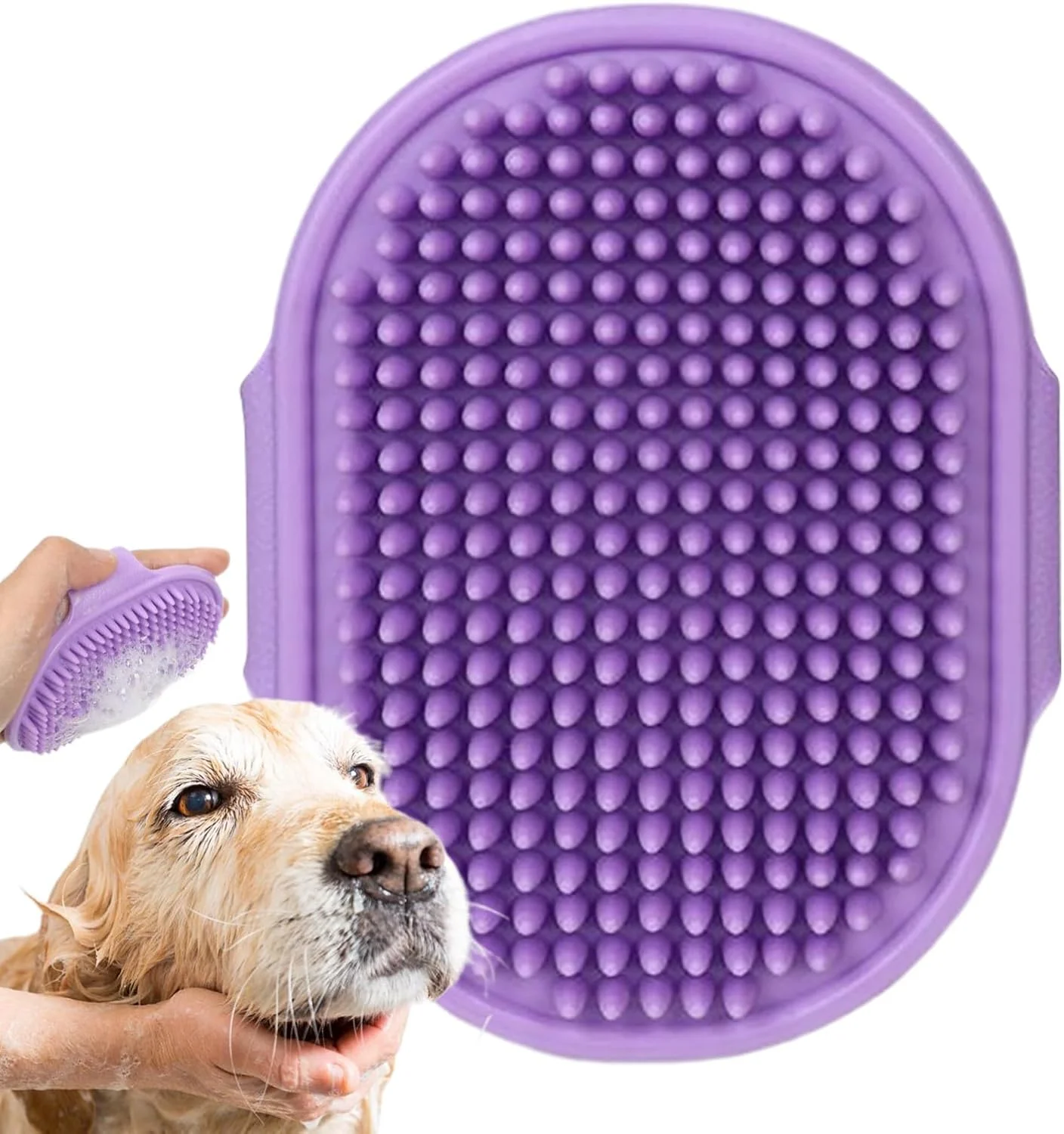 برس اسکرابر سگ برای حمام، شانه ماساژ راحت | برس شامپو نرم حیوانات خانگی، برای گربه ها توله سگ ها راسوها اسب ها خرگوش ها خوکچه هندی داخل و خارج از خانه برس اسکرابر سگ برای حمام، شانه ماساژ راحت | برس شامپو نرم حیوانات خانگی، برای گربه ها توله سگ ها راسوها اسب ها خرگوش ها خوکچه هندی داخل و خارج از خانه