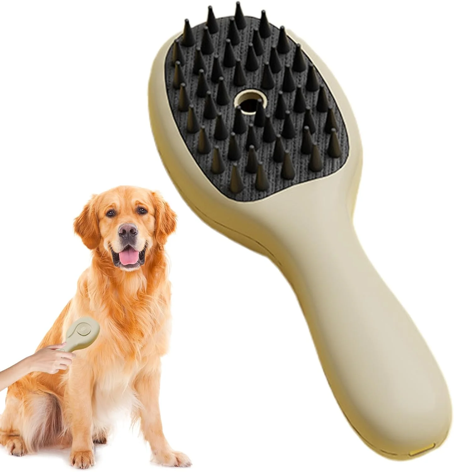 برس بخار سگ، برس سریع ضد الکتریسیته ساکن | شانه اسپری ضد الکتریسیته ساکن گربه | برای جزئیات بیرونی نظافت منزل حمام داخلی نظافت روزانه مسافرت توله سگ بچه گربه برس بخار سگ، برس سریع ضد الکتریسیته ساکن | شانه اسپری ضد الکتریسیته ساکن گربه | برای جزئیات بیرونی نظافت منزل حمام داخلی نظافت روزانه مسافرت توله سگ بچه گربه