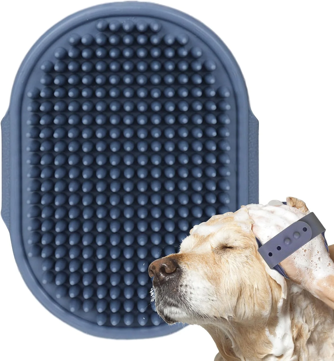 برس شستشوی سگ - شانه ماساژ راحت، برس شامپو نرم حیوانات خانگی - مناسب برای گربه ها، بچه گربه ها، راسوها، اسب ها، خرگوش ها، خوکچه های هندی، استفاده در داخل و خارج از خانه