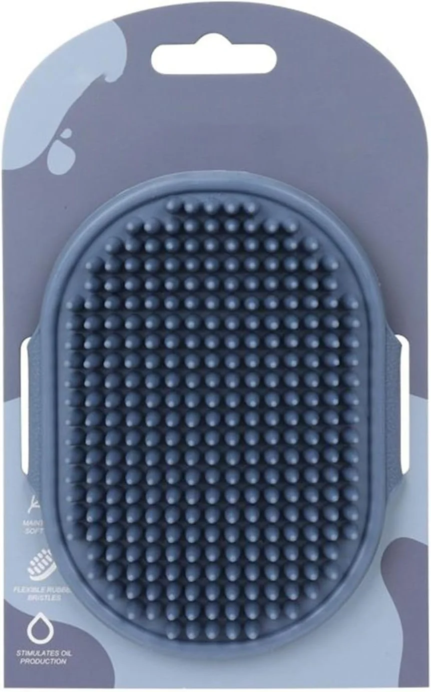 برس شامپو سگ - ابزار شانه ماساژ ارگونومیک، برس شامپو نرم حیوانات خانگی | برای گربه ها، بچه گربه ها، راسوها، اسب ها، خرگوش ها، خوکچه هندی، داخل و خارج از خانه