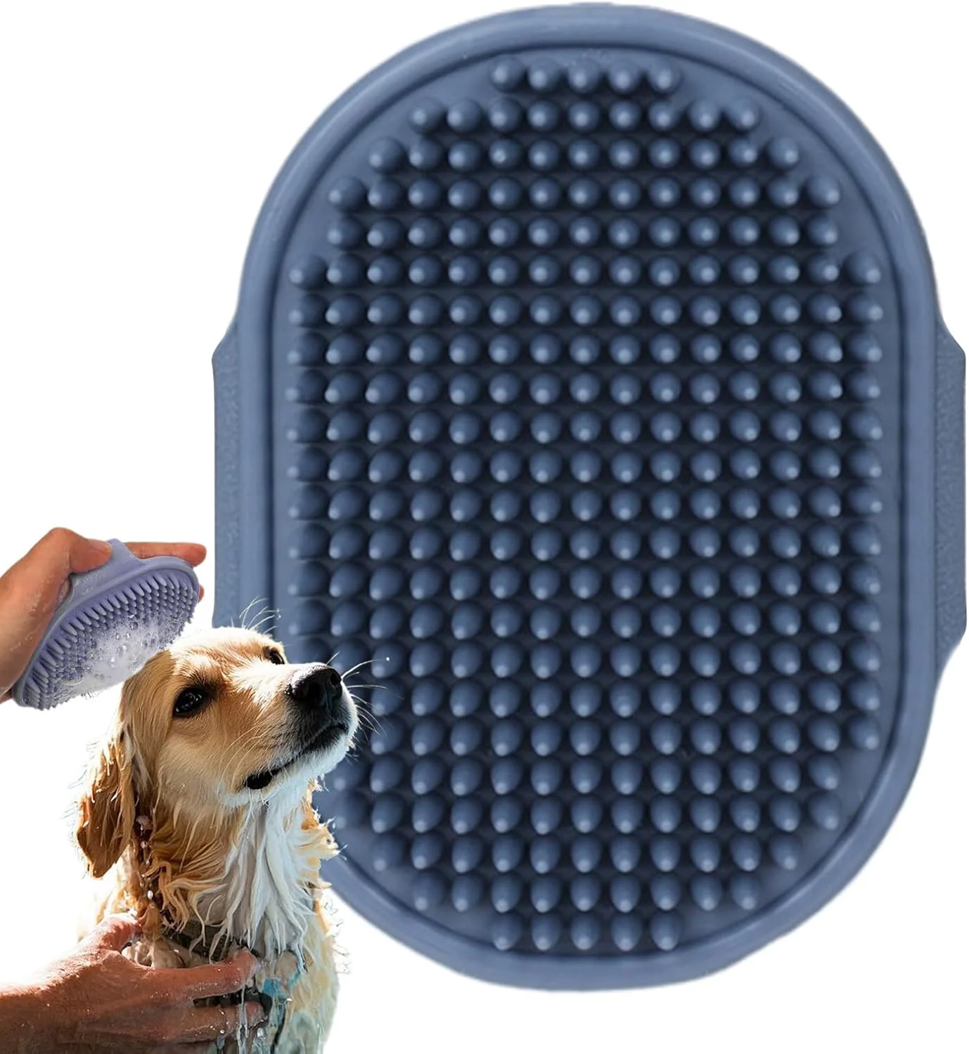 برس شستشوی سگ، شانه ابزار ماساژ راحت - برس نرم شامپو حیوانات خانگی | برای گربه ها، بچه گربه ها، راسوها، اسب ها، خرگوش ها، خوکچه هندی، داخل و خارج از خانه