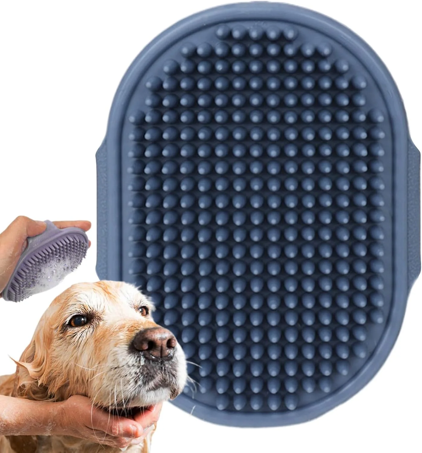 برس شستشوی سگ، ابزار ماساژ و نظافت راحت - برس دوش سگ - برای گربه ها، توله سگ ها، راسوها، اسب ها، خرگوش ها، خوکچه های هندی، داخل و خارج از خانه برس شستشوی سگ، ابزار ماساژ و نظافت راحت - برس دوش سگ - برای گربه ها، توله سگ ها، راسوها، اسب ها، خرگوش ها، خوکچه های هندی، داخل و خارج از خانه