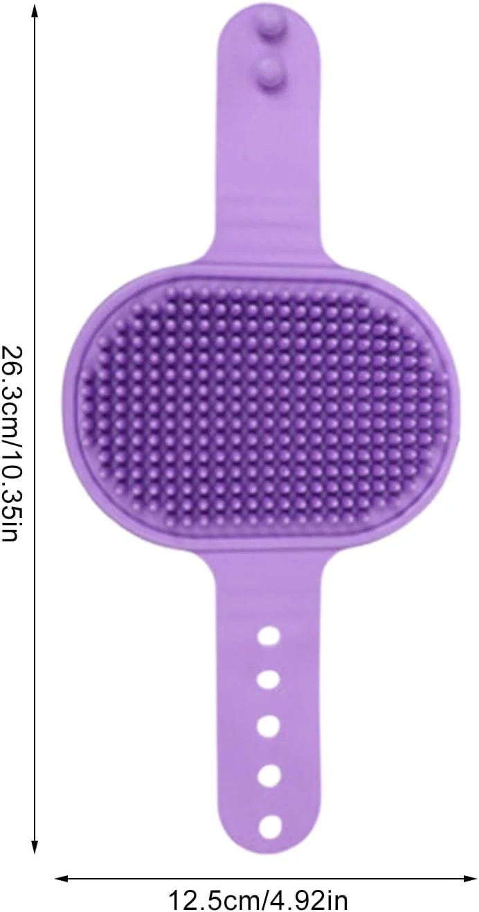 برس سگ برای حیوانات خانگی مو کوتاه - ابزار شانه ماساژ ارگونومیک | برس نرم شامپو حیوانات خانگی | برای گربه ها، بچه گربه ها، راسوها، اسب ها، خرگوش ها، خوکچه های هندی، داخل و خارج از خانه