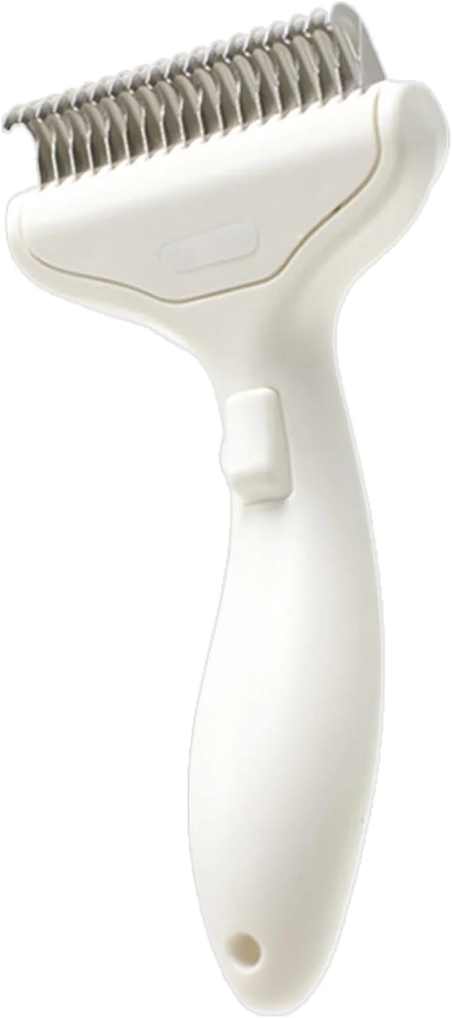 برس ریزش مو برای گربه ها - برس خود تمیز شونده استیل ضد زنگ | ابزار نظافت سازگار با پوست | برای تمیز کردن، مسافرت، فضای باز، نظافت داخلی، جزئیات منزل، حمام کردن، استفاده روزانه برای توله سگ و بچه گربه برس ریزش مو برای گربه ها - برس خود تمیز شونده استیل ضد زنگ | ابزار نظافت سازگار با پوست | برای تمیز کردن، مسافرت، فضای باز، نظافت داخلی، جزئیات منزل، حمام کردن، استفاده روزانه برای توله سگ و بچه گربه