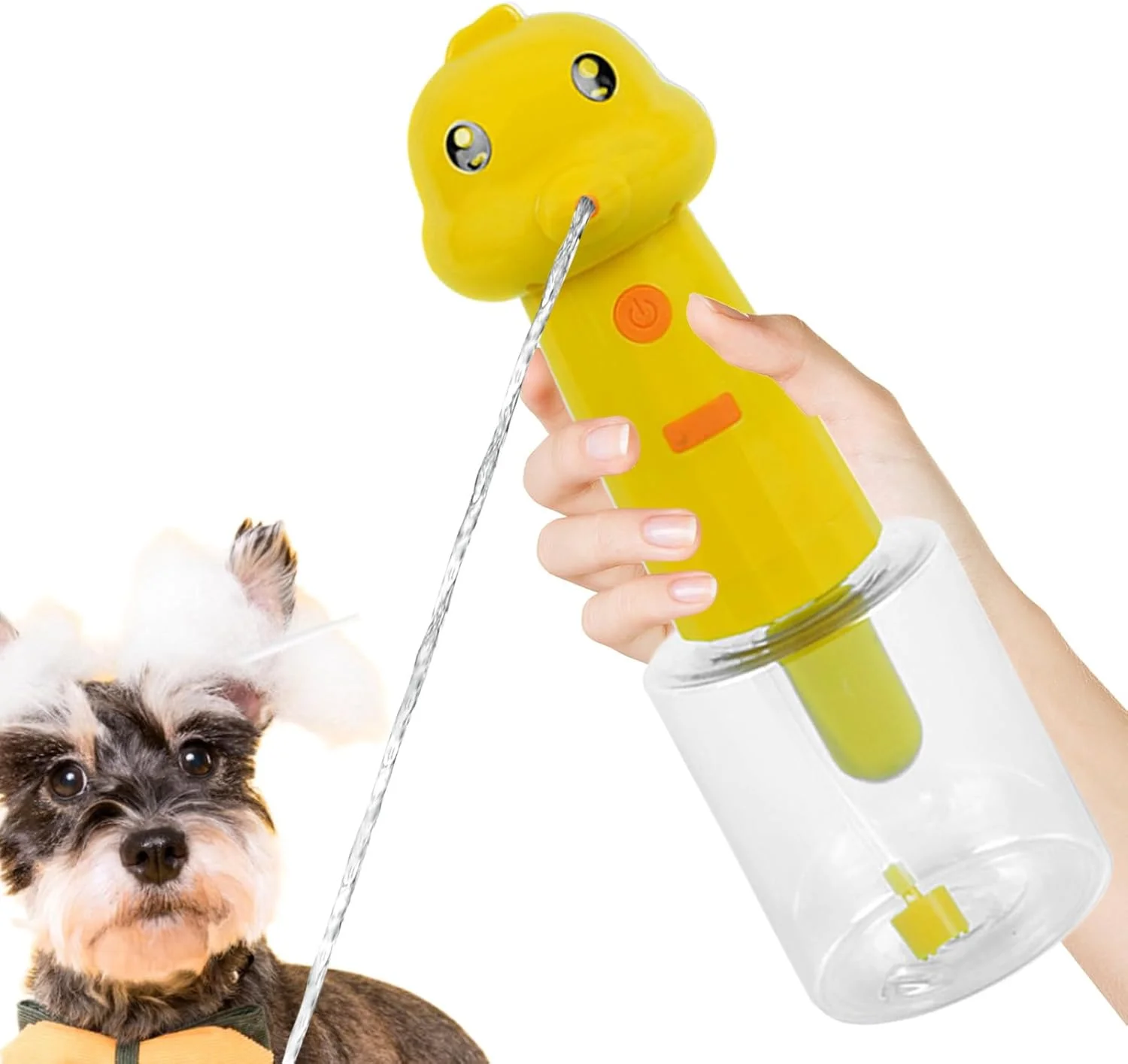 فوم ساز شامپو برای حمام سگ - دستگاه اسپری حباب ساز شارژی - فوم ساز شامپو سگ، برای تمیز کردن دستشویی، سینک ظرفشویی آشپزخانه و حمام حیوانات خانگی