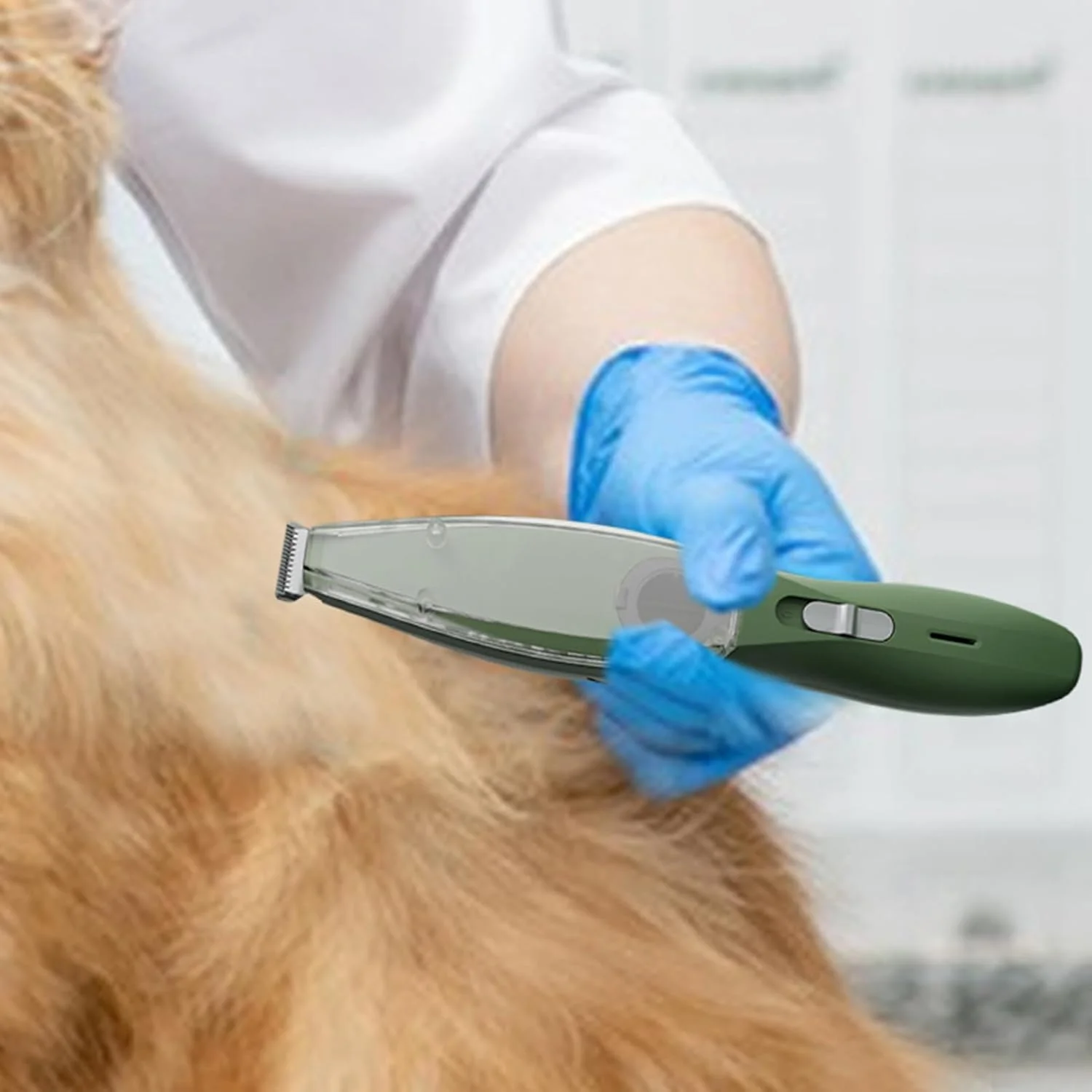 ماشین اصلاح موی پنجه سگ | ماشین اصلاح و سوهان ناخن کم صدا - ماشین اصلاح سگ | برای گربه ها، توله سگ ها، حیوانات خانگی نژاد کوچک و بزرگ، موهای ضخیم و ریزش مو