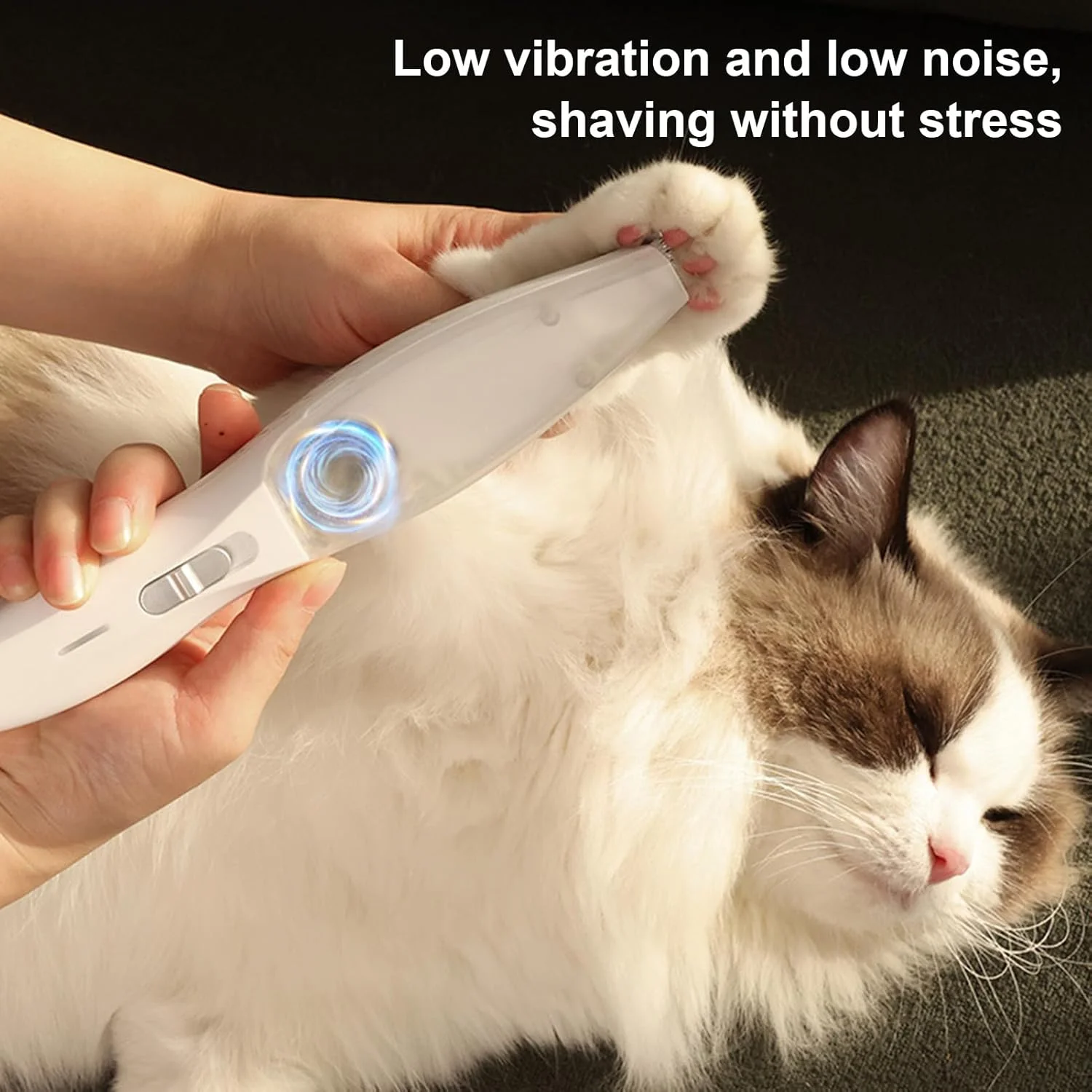 ماشین اصلاح پنجه حیوانات خانگی | ماشین اصلاح و سوهان ناخن | ماشین اصلاح سگ برای نظافت، مناسب گربه ها، توله سگ ها، حیوانات خانگی نژاد کوچک و بزرگ با پوشش ضخیم و ریزش مو