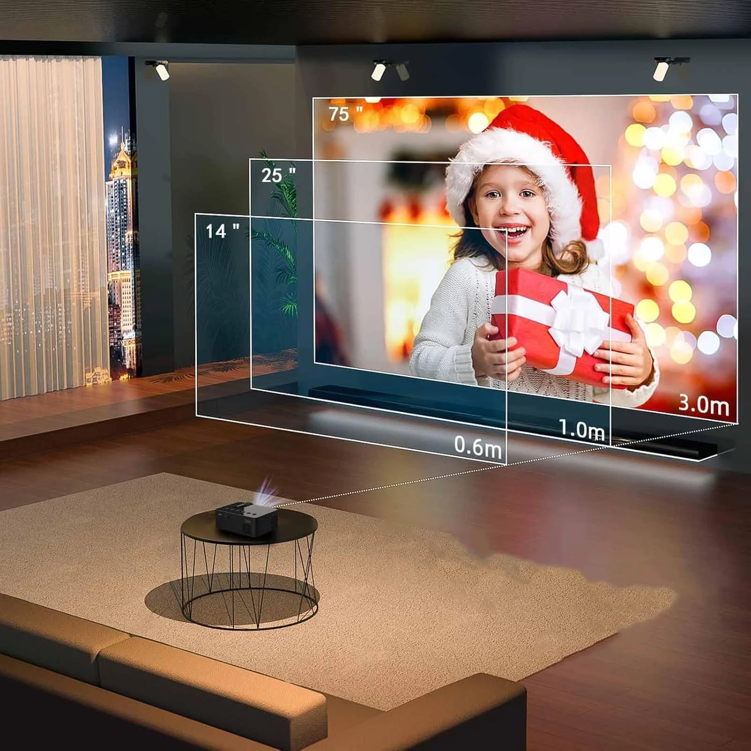 پروژکتور مینی Goshyda، پروژکتور ویدیویی Full HD 1080P سینمای خانگی، پروژکتور قابل حمل فضای باز محافظ چشم پروژکتور تلفن فیلم برای خانه GOSHYDAO4E57S9KDH پروژکتور مینی Goshyda، پروژکتور ویدیویی Full HD 1080P سینمای خانگی، پروژکتور قابل حمل فضای باز محافظ چشم پروژکتور تلفن فیلم برای خانه GOSHYDAO4E57S9KDH